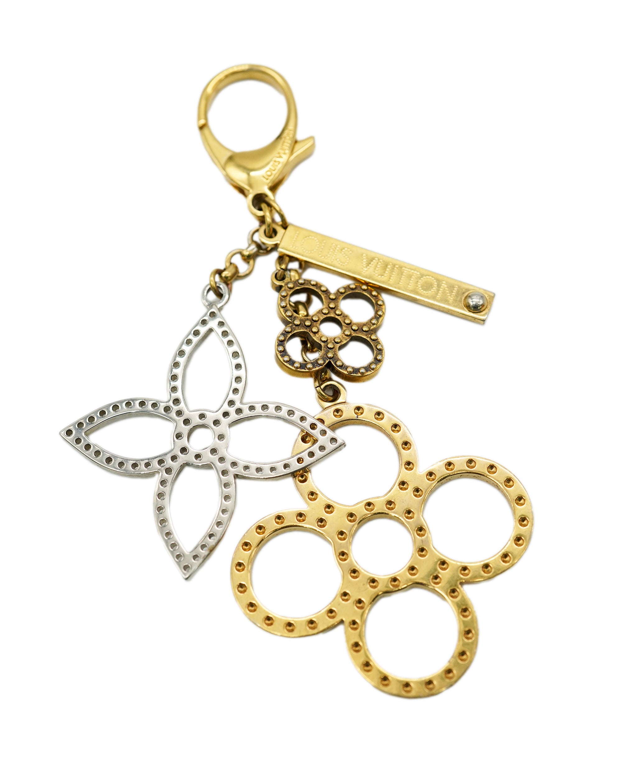 Louis Vuitton Mixed Metal Tapage Bag Charm Keychain DBXS2185