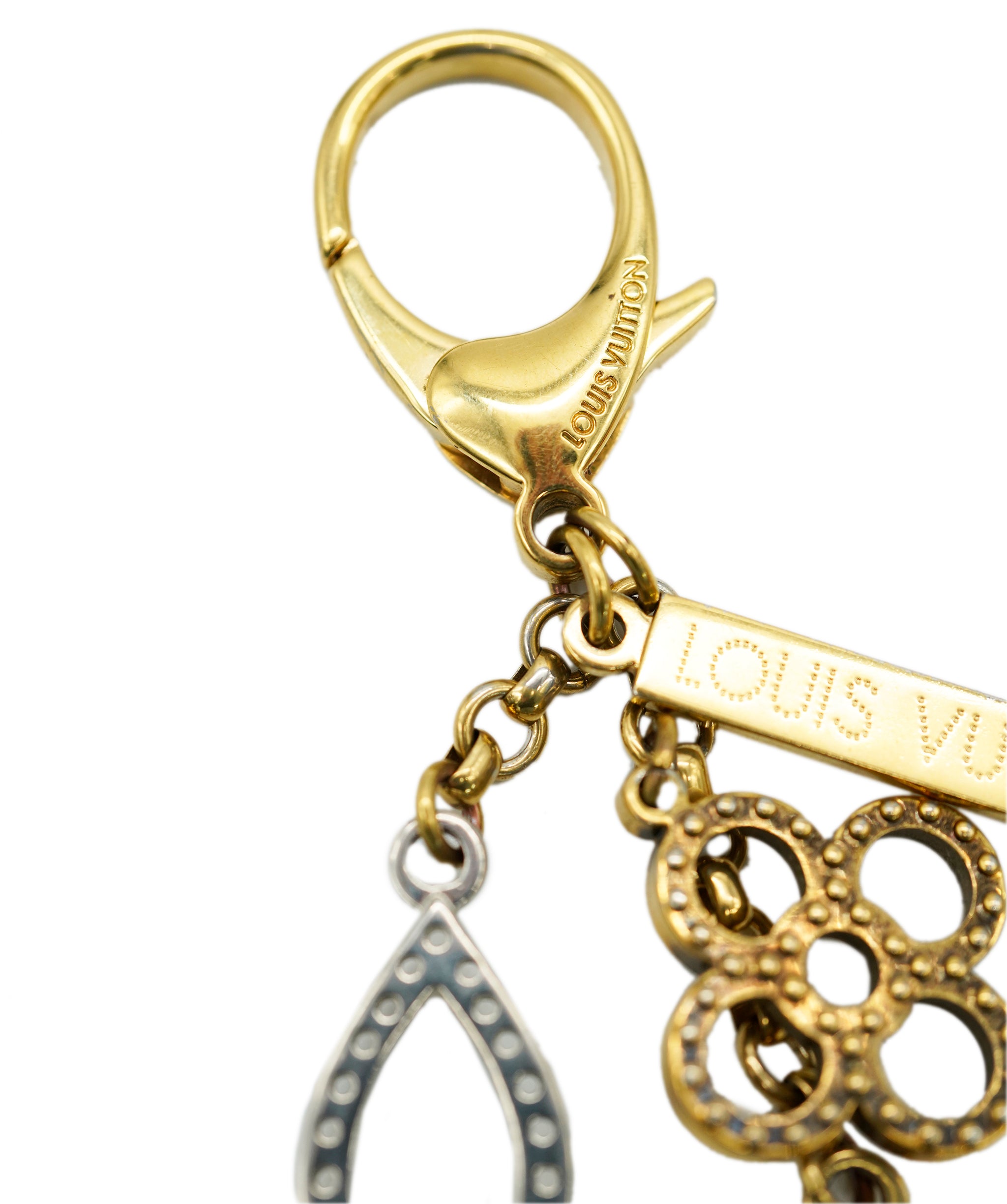 Louis Vuitton Mixed Metal Tapage Bag Charm Keychain DBXS2185