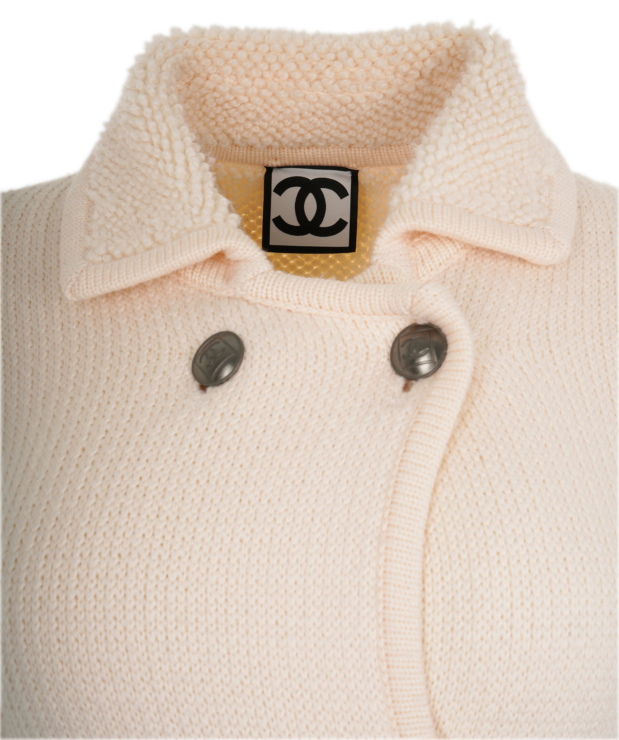 Chanel Beige Sportline Teddy Cardigan UKL1396