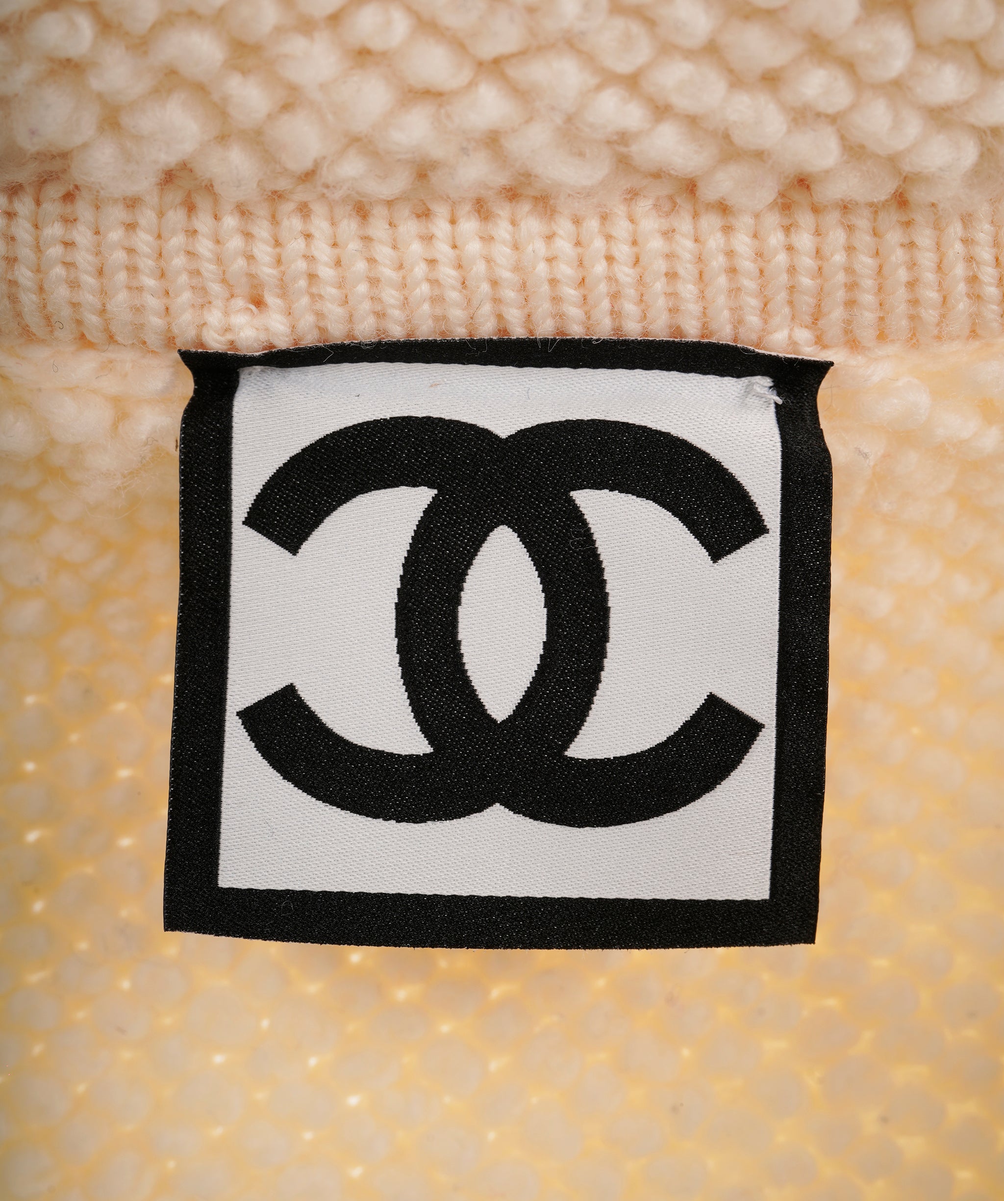 Chanel Beige Sportline Teddy Cardigan UKL1396