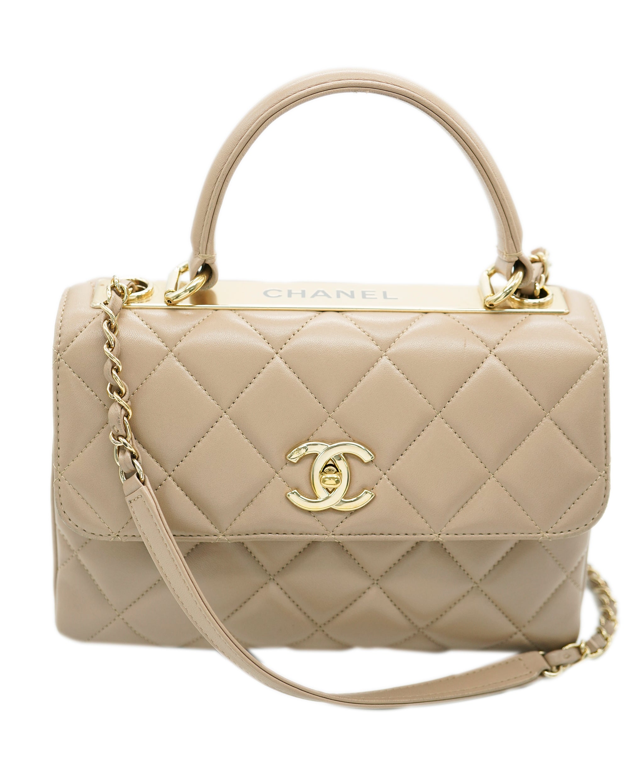 Beige Chanel Trendy Bag ASC5246