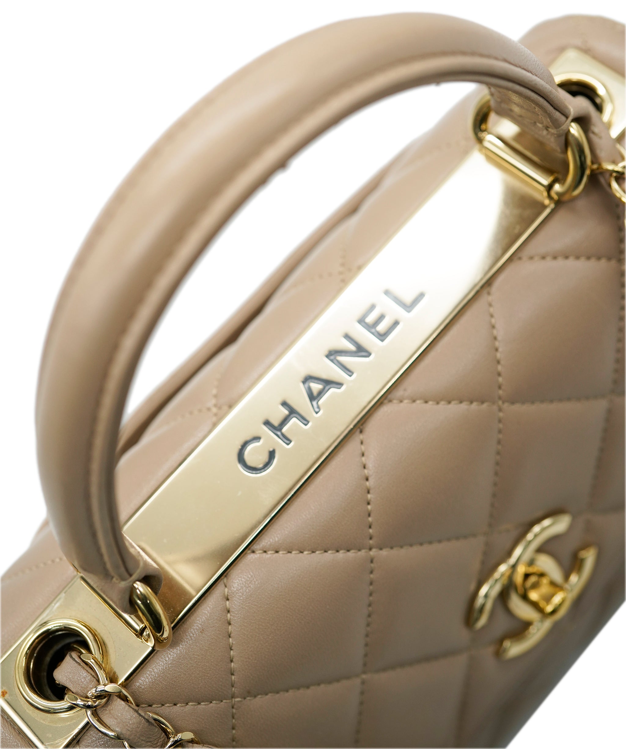 Beige Chanel Trendy Bag ASC5246