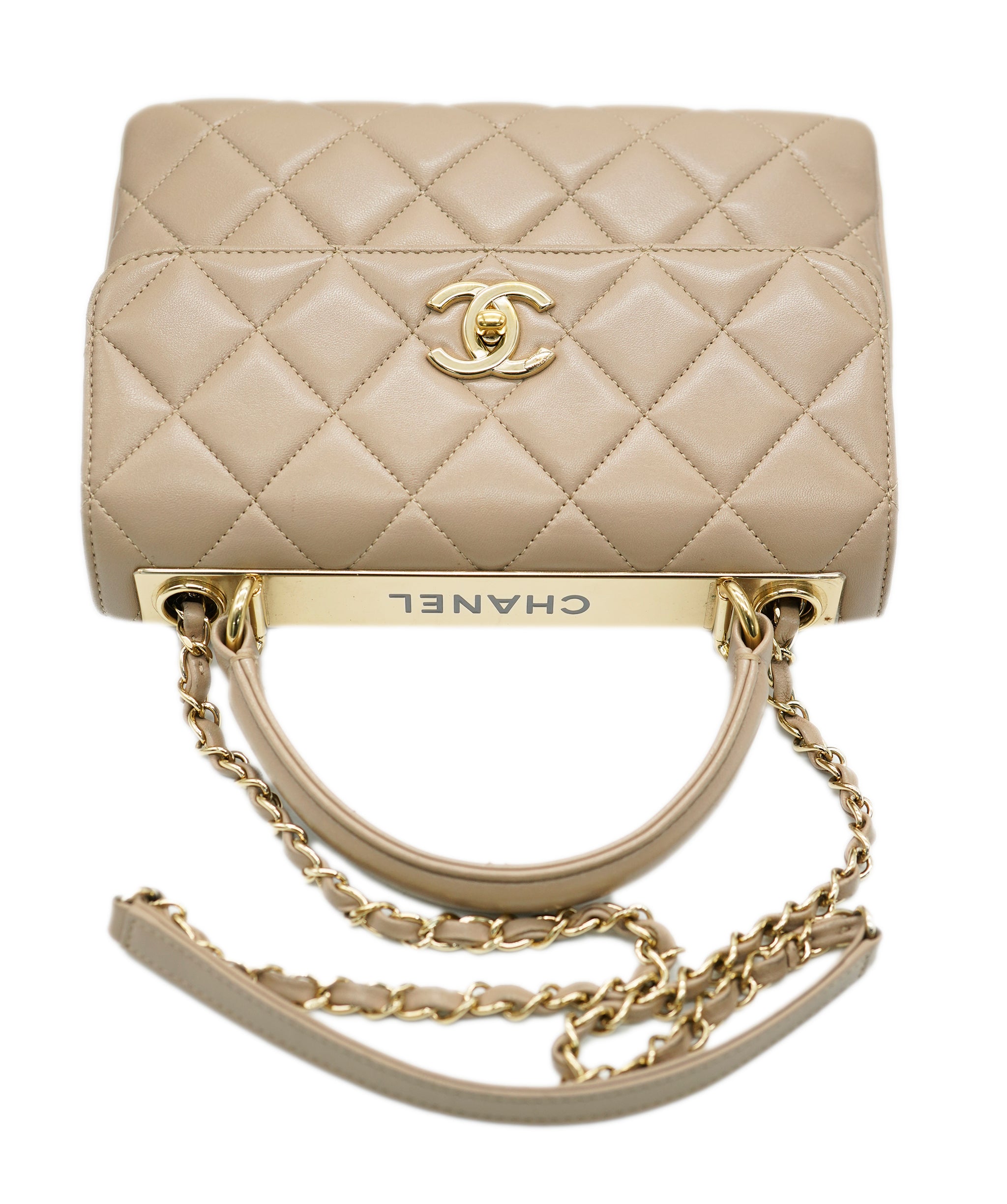 Beige Chanel Trendy Bag ASC5246