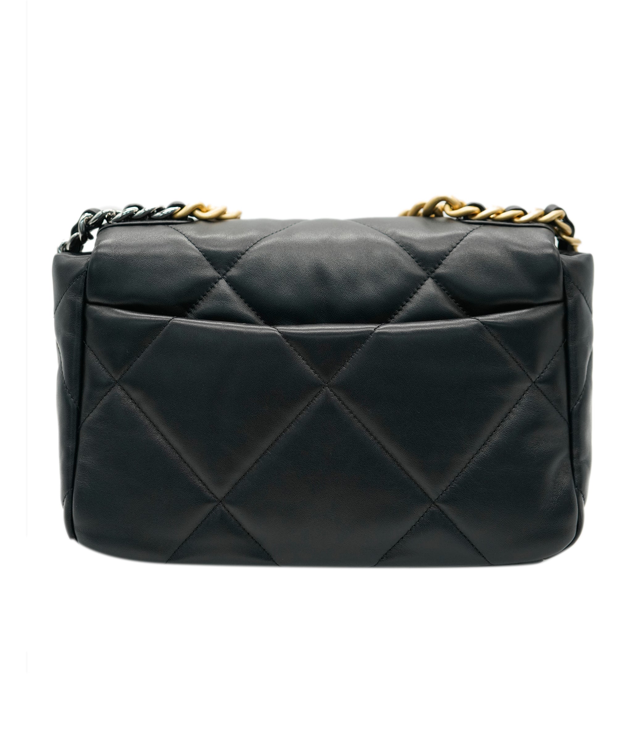 Chanel Black Lambskin Chanel S19 Flap Bag ALC1699