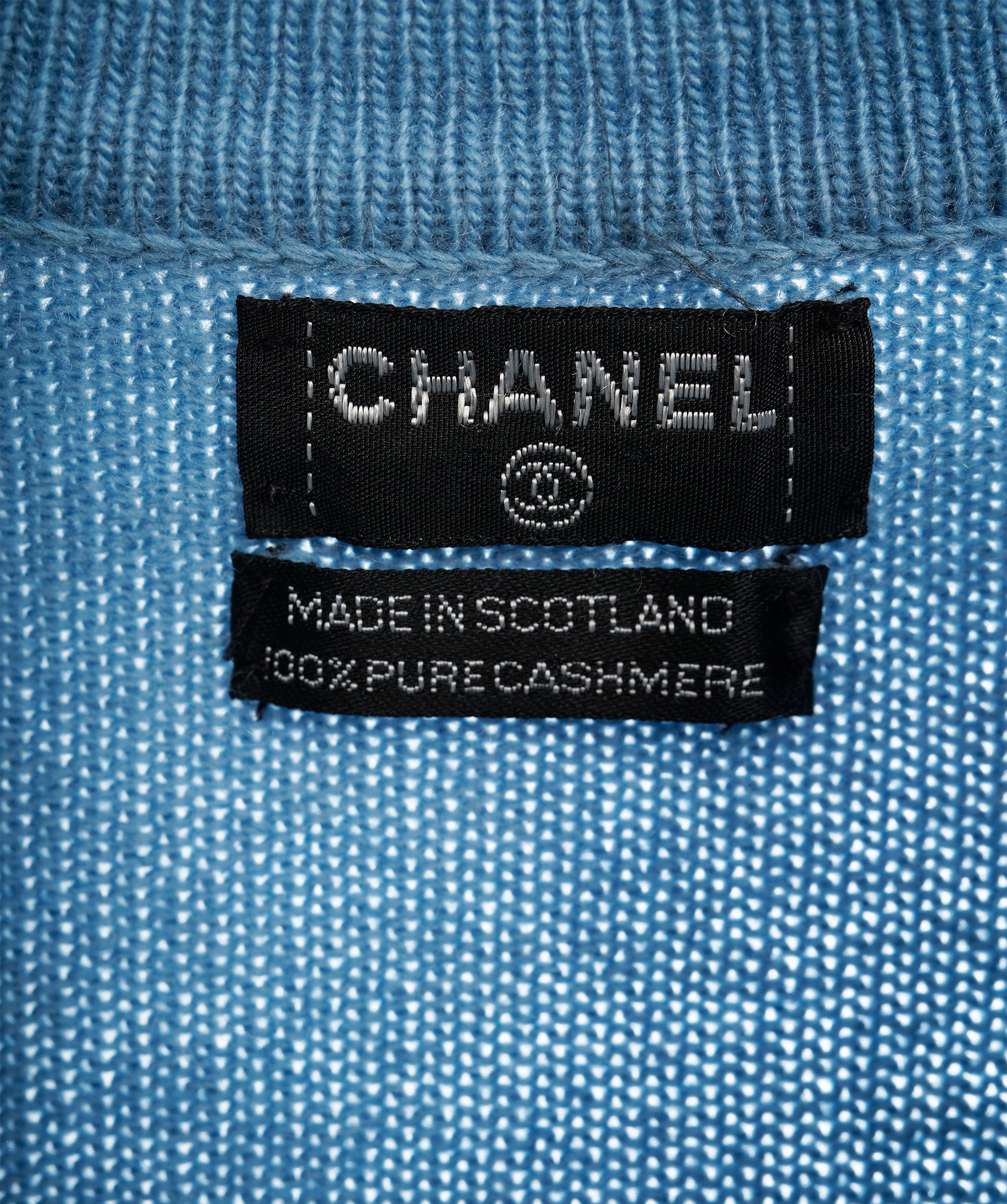 Chanel Blue Long Cardigan  ALC1679