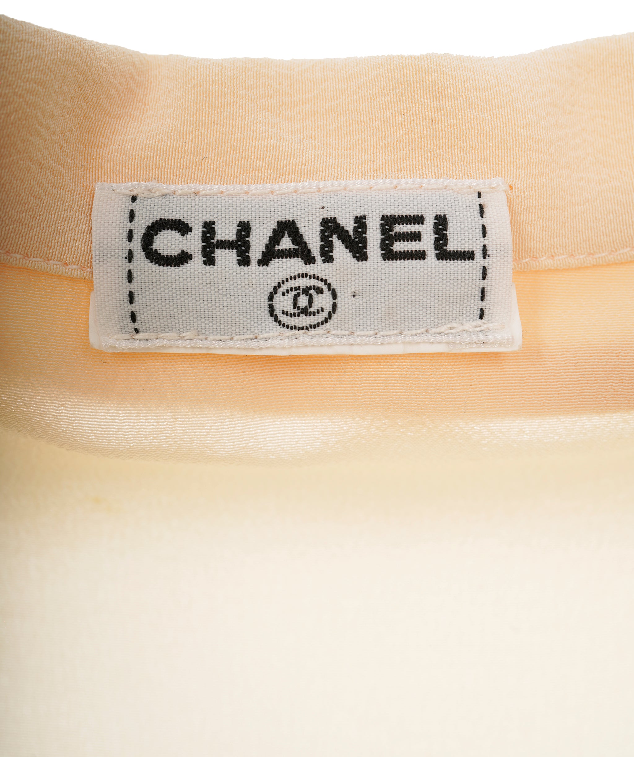 Chanel Beige CC Pocket Long Sleeve Shirt  ALC1724