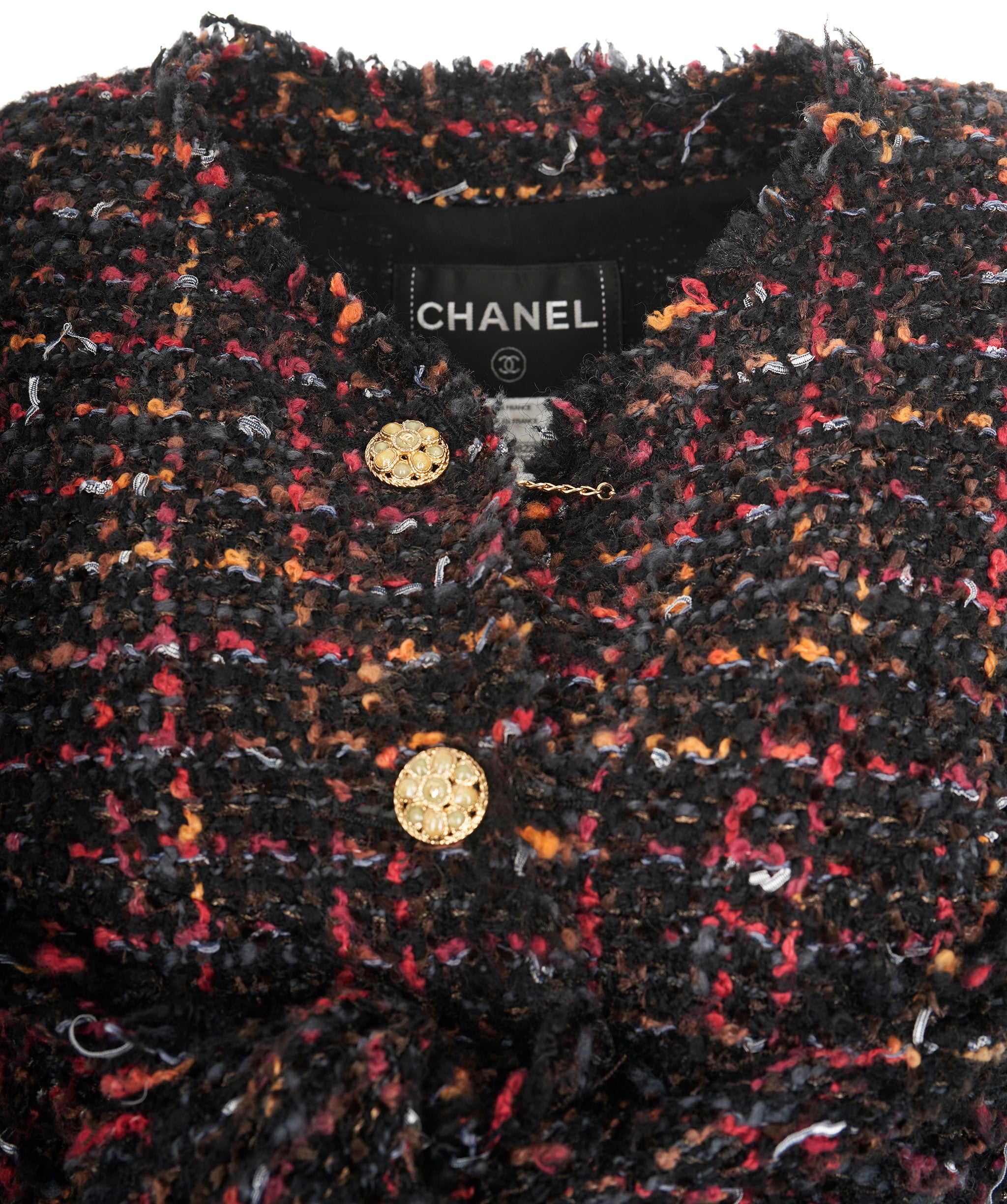 Chanel Black Tweed Blazer  ALC1744