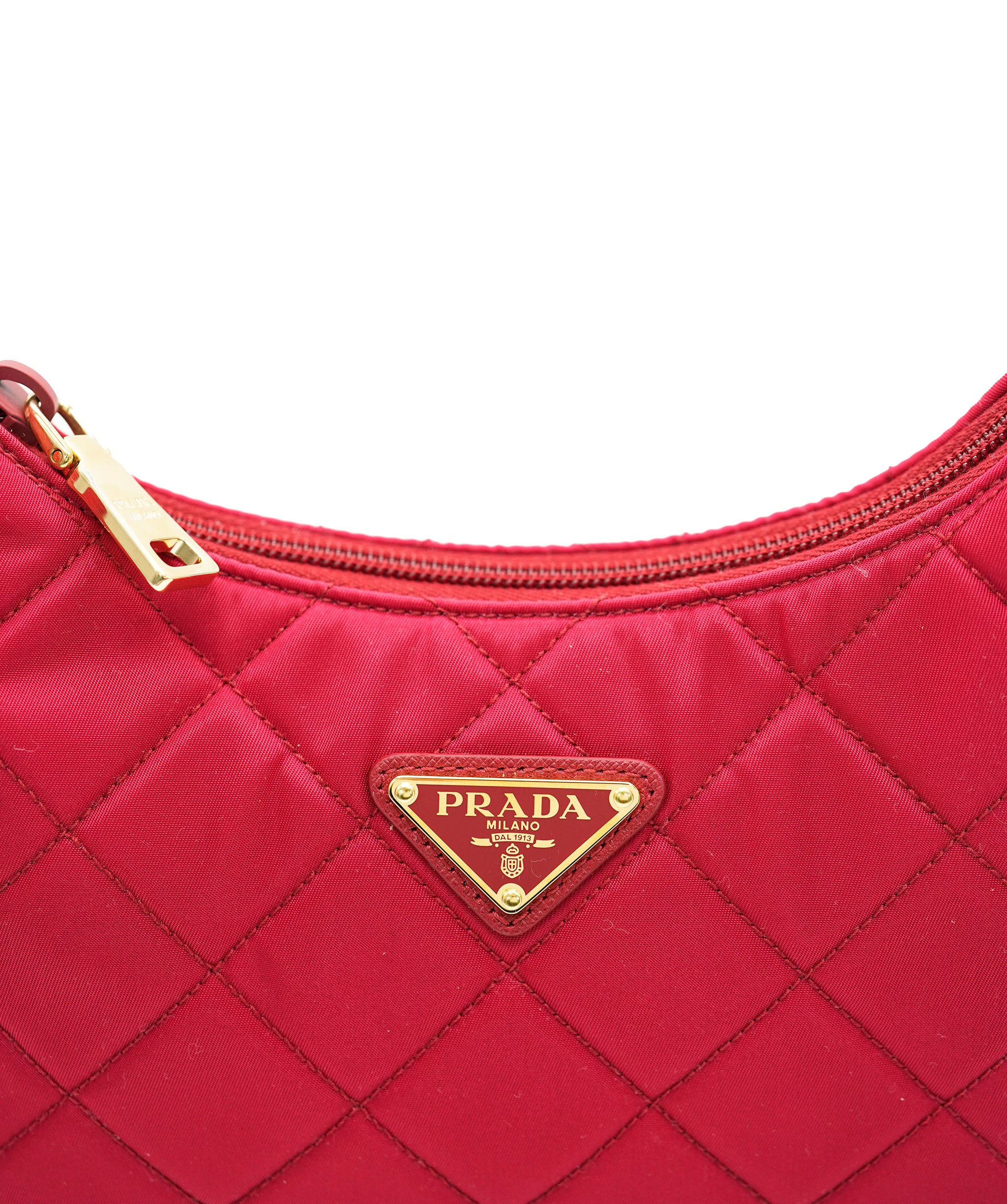 Prada Tessuto Handbag Red DXBK0230