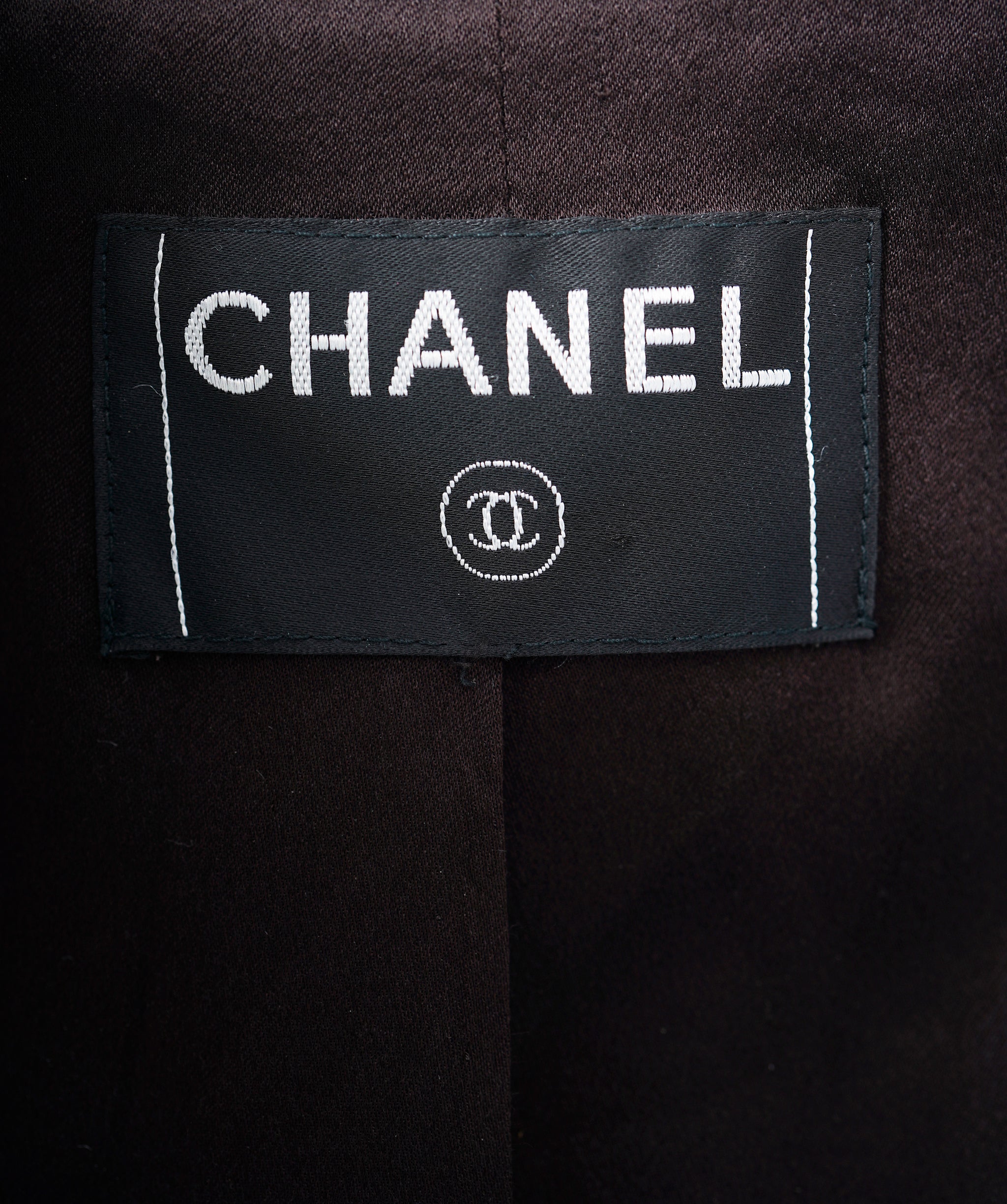 Chanel Brown Double Breasted Cashmere Jacket  ALC1545