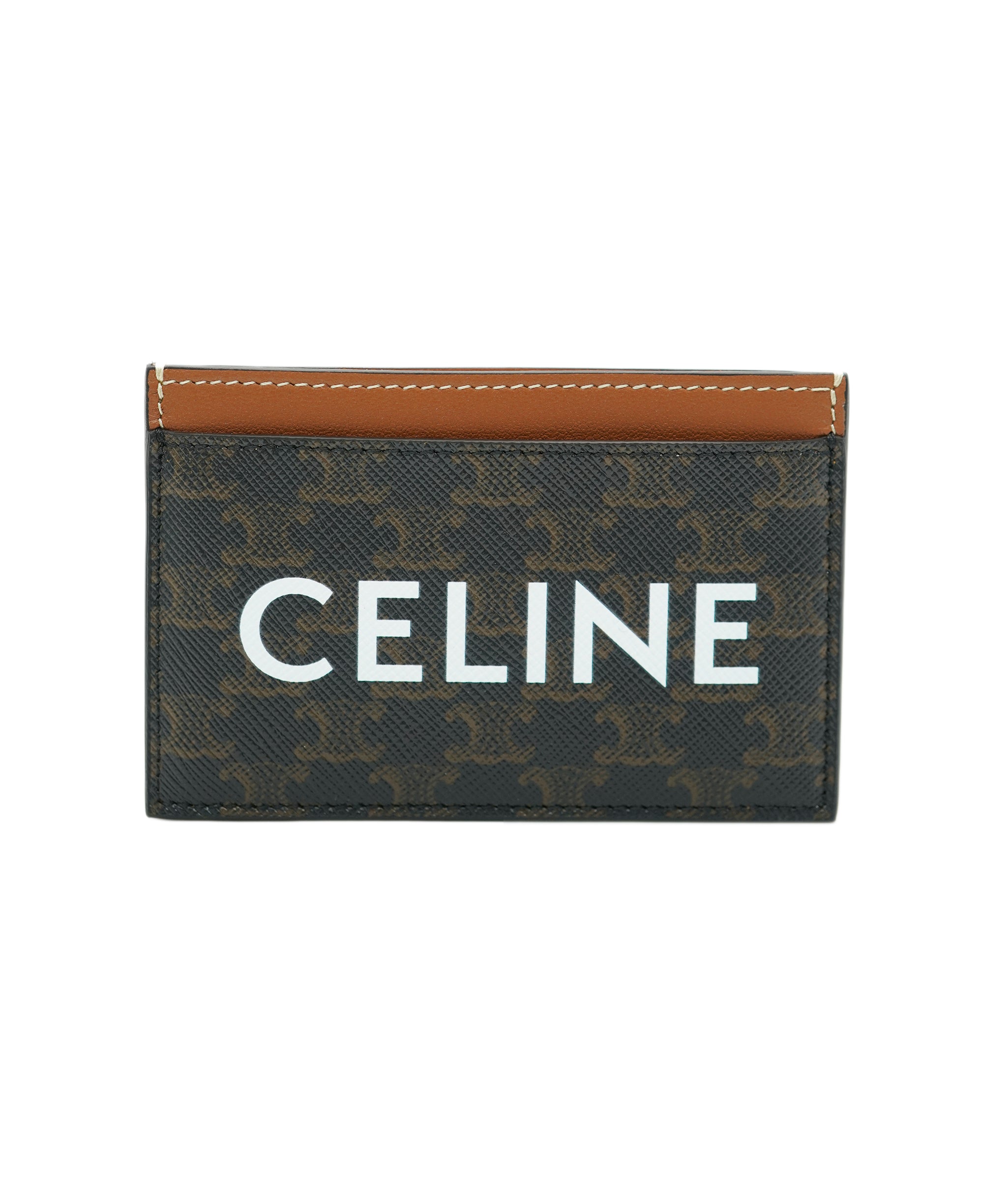 Celine Triomphe brown cardholder - UKL1460