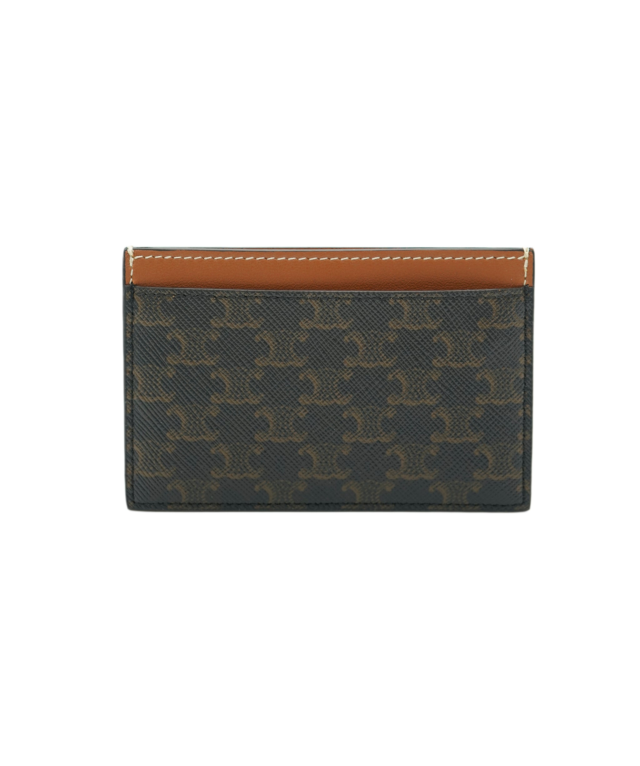 Celine Triomphe brown cardholder - UKL1460