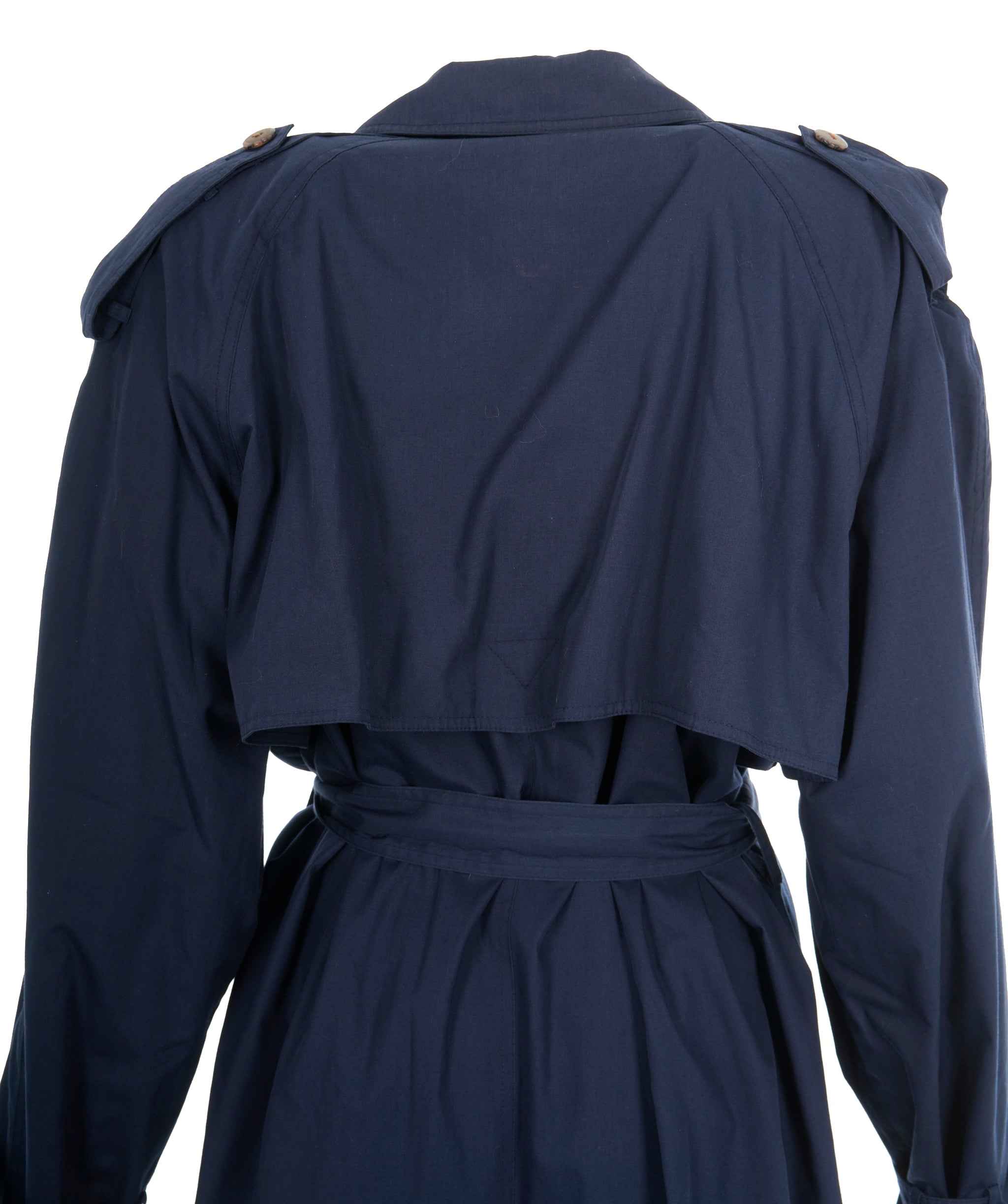 YVES SAINT LAURENT NAVY TRENCH - APL0005