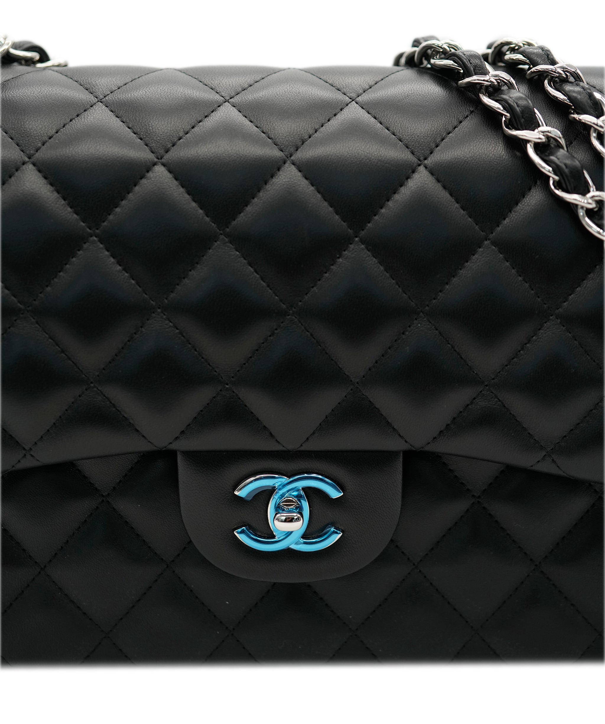 Chanel Black Jumbo Lambskin with SHW ALC1765