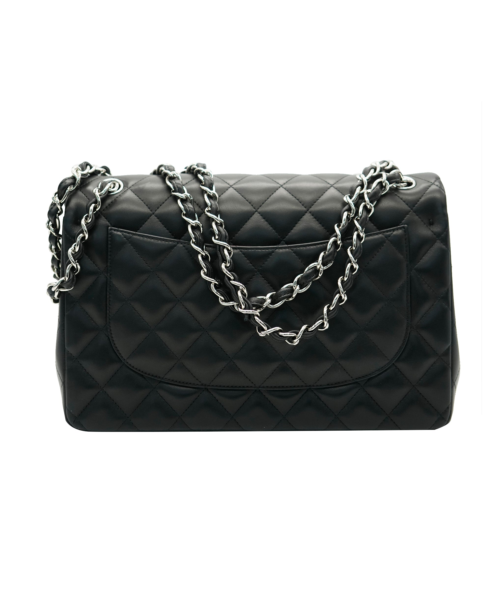 Chanel Black Jumbo Lambskin with SHW ALC1765