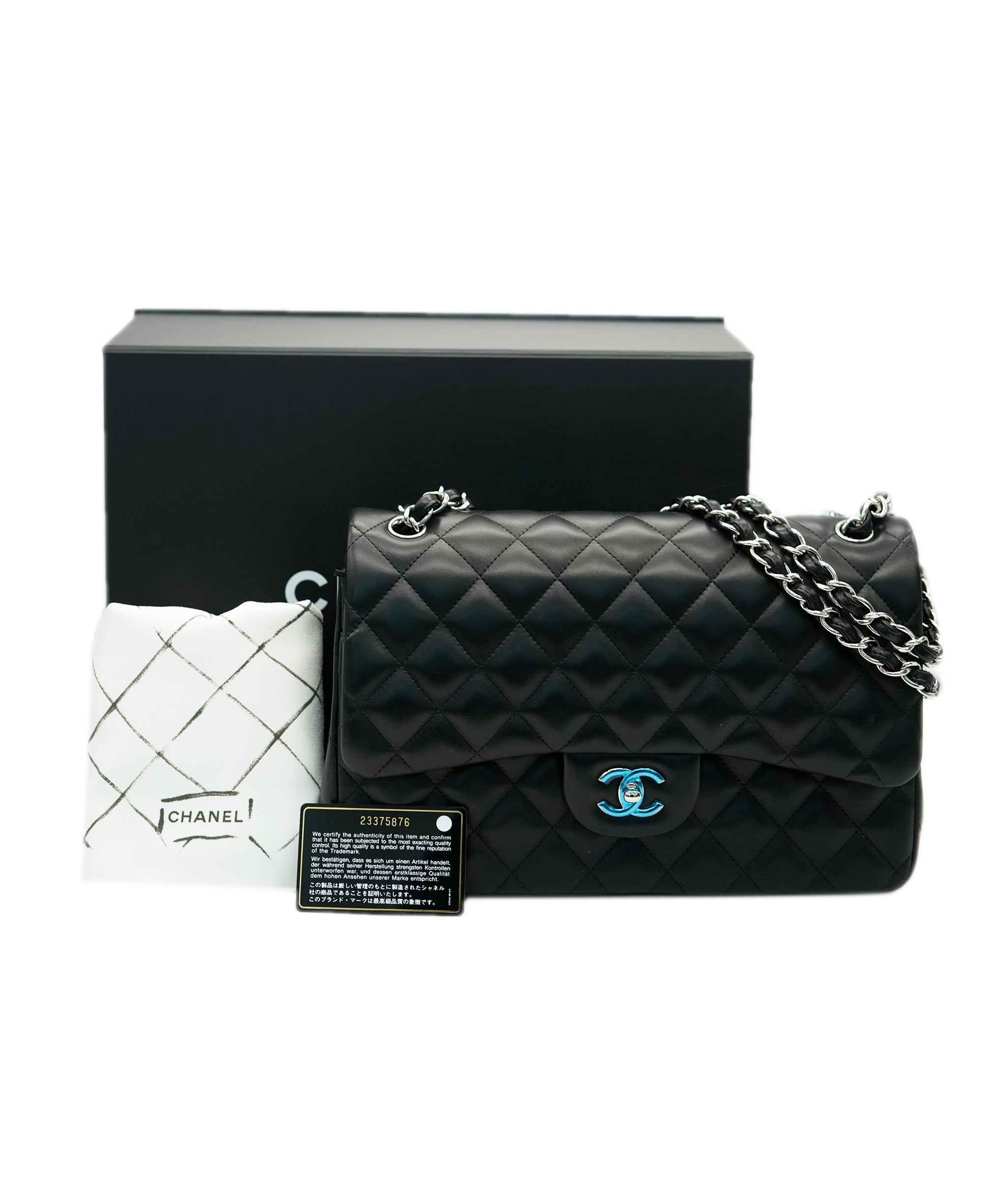 Chanel Black Jumbo Lambskin with SHW ALC1765