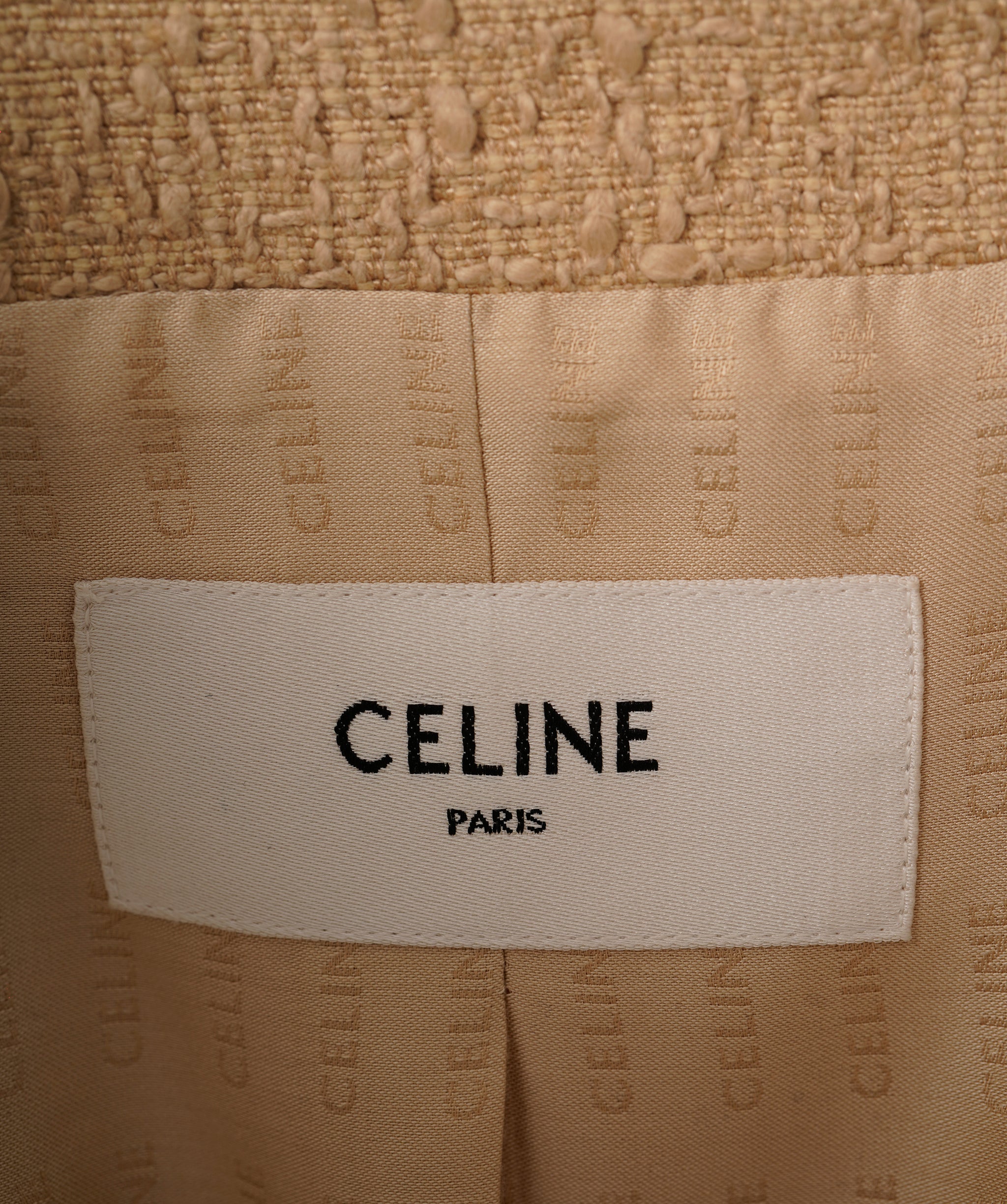 Celine Light Caramel Single Breasted Jacket ALC1559