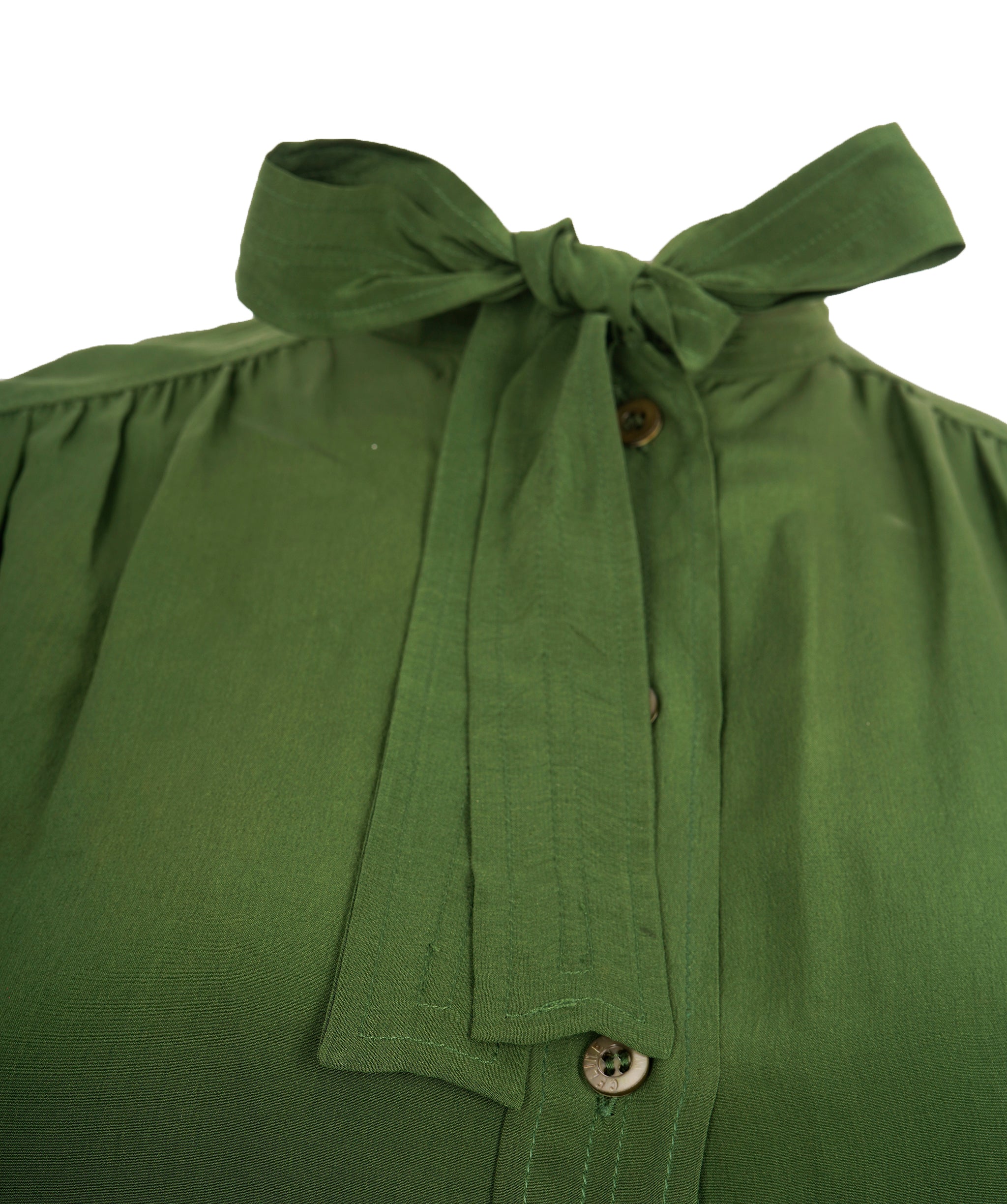 Celine Triomphe Green Shirt ALC1573