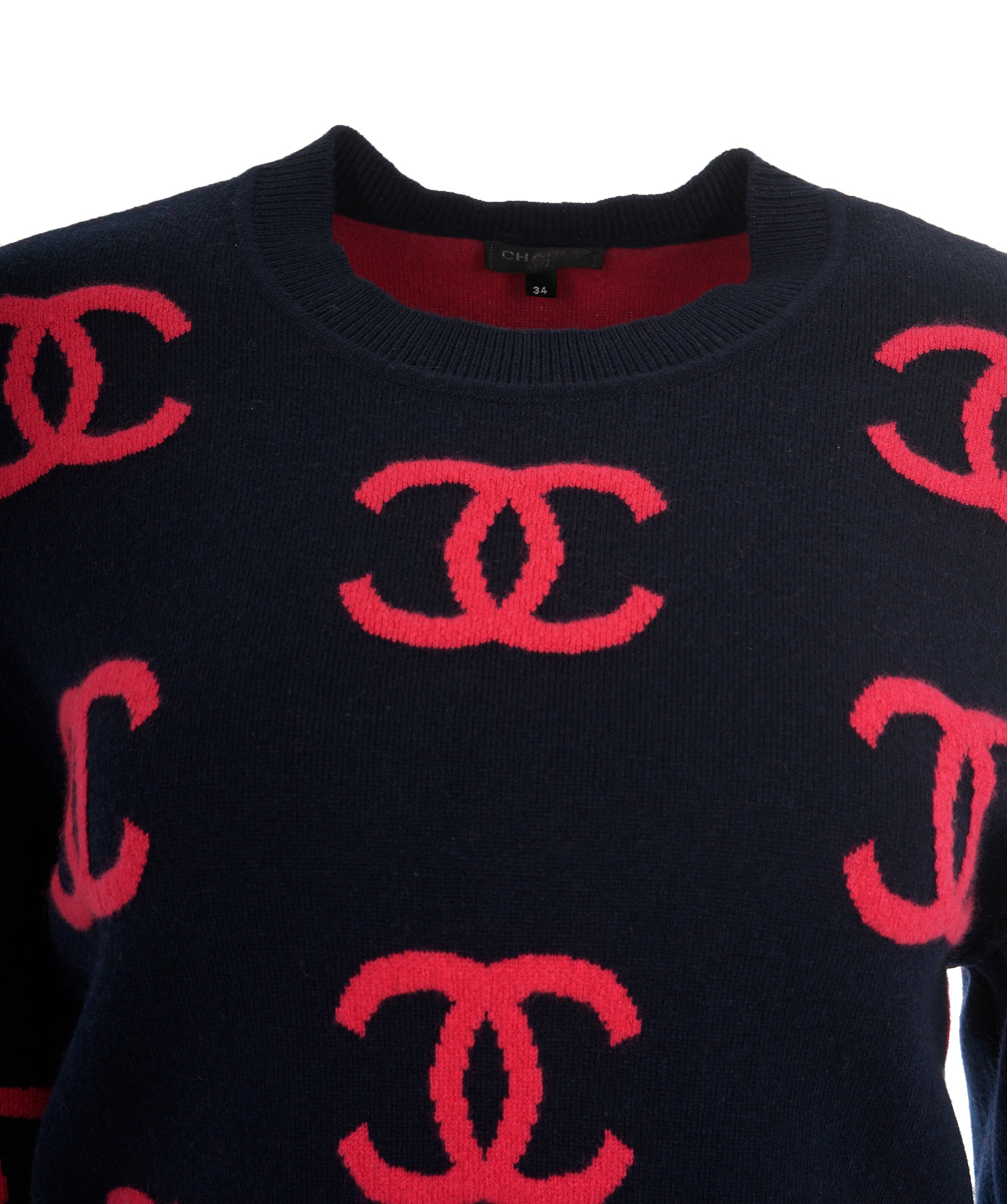 Chanel Navy CC 2021 Jumper 34 ALC1789