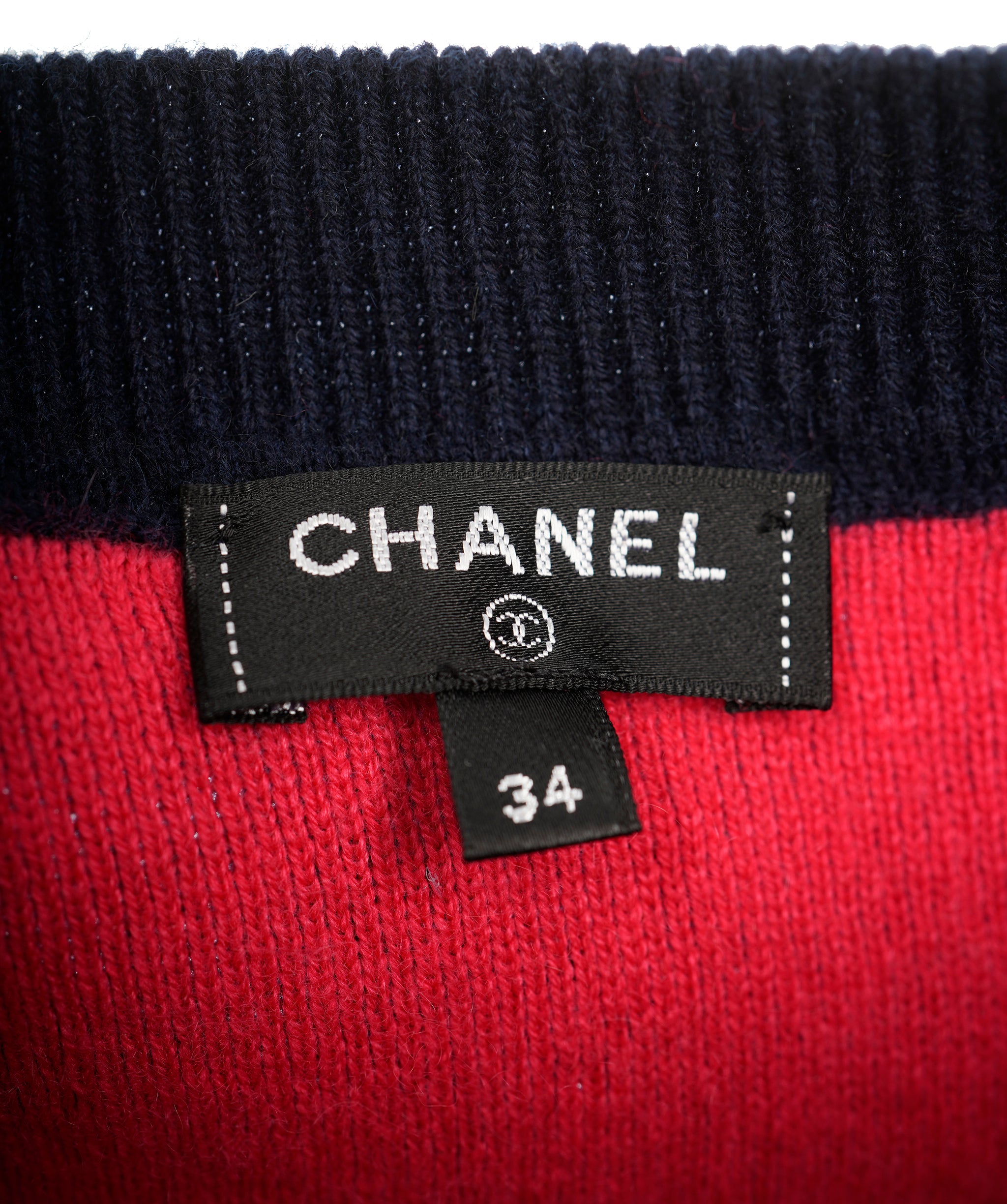 Chanel Navy CC 2021 Jumper 34 ALC1789