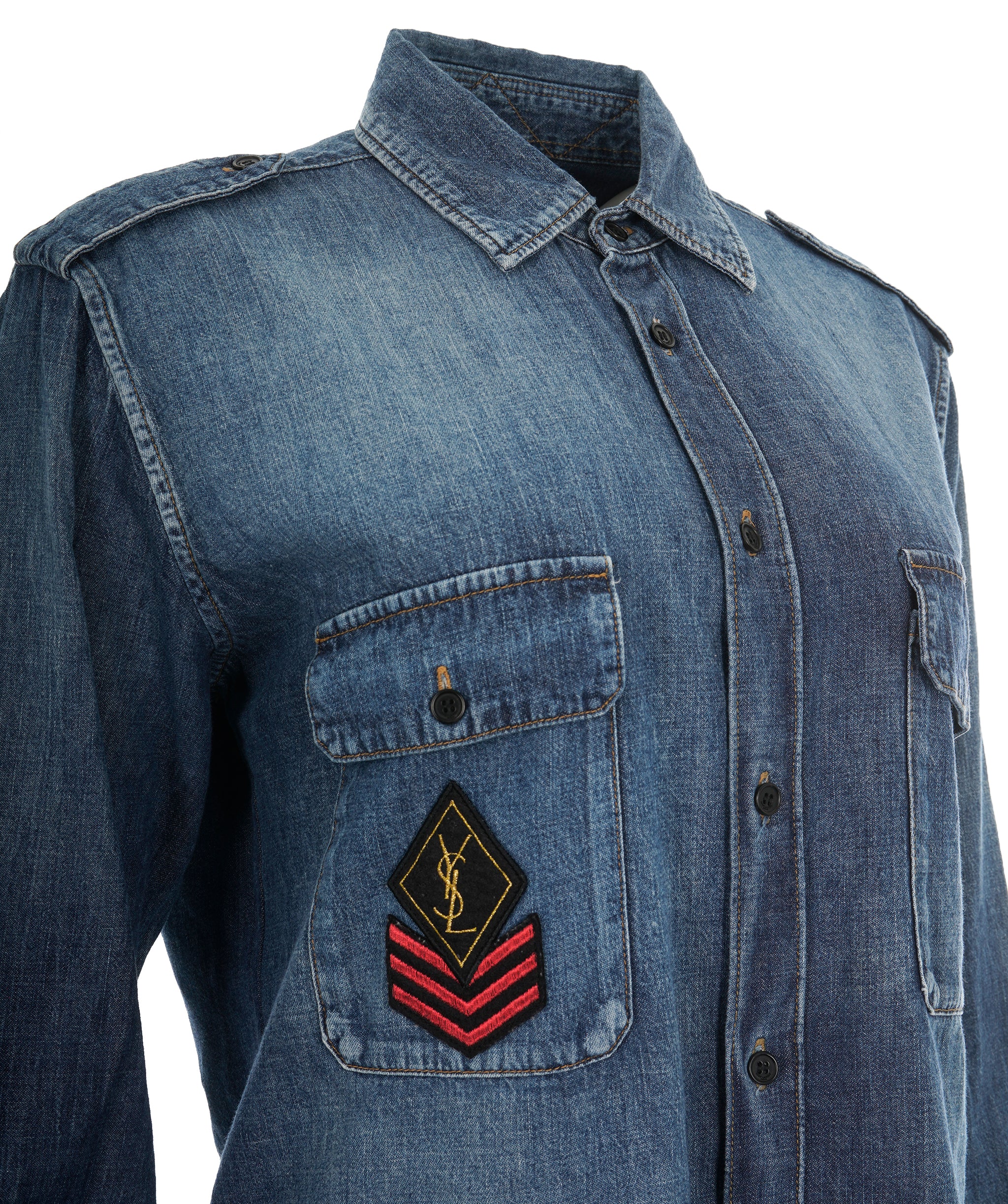 Saint Laurent Denim Shirt ALC1781