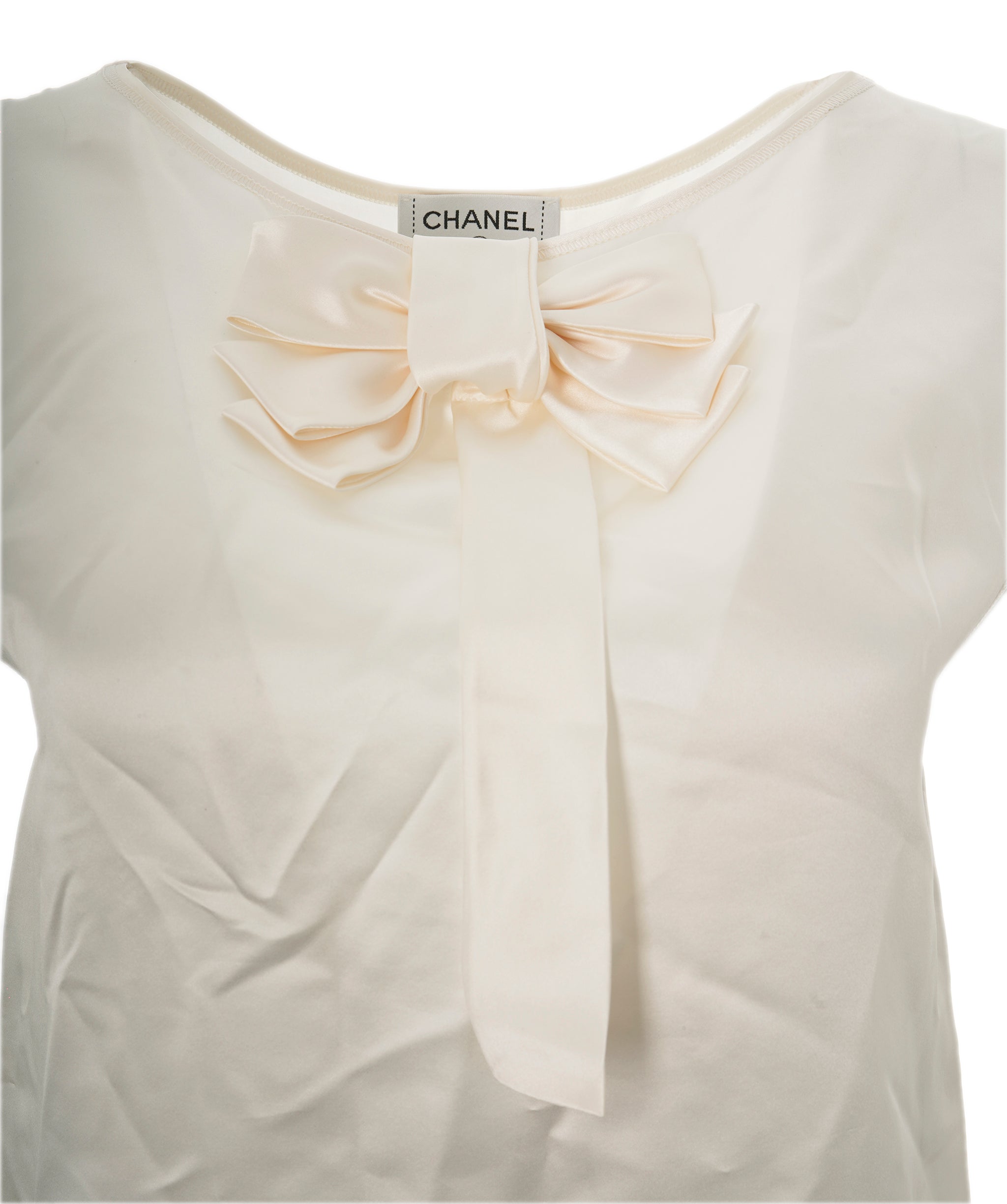 Chanel Silk CC Bow Blouse ALC1782