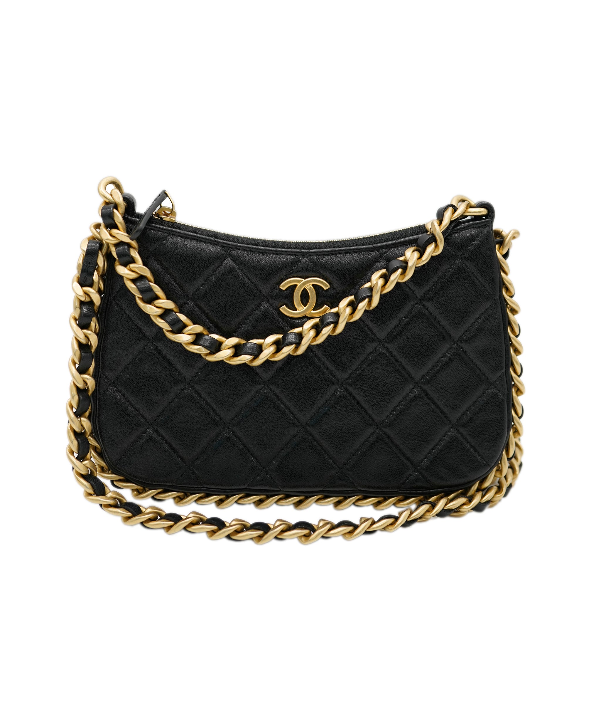 Chanel Black Mini Crossbody Chain Bag - REC1729