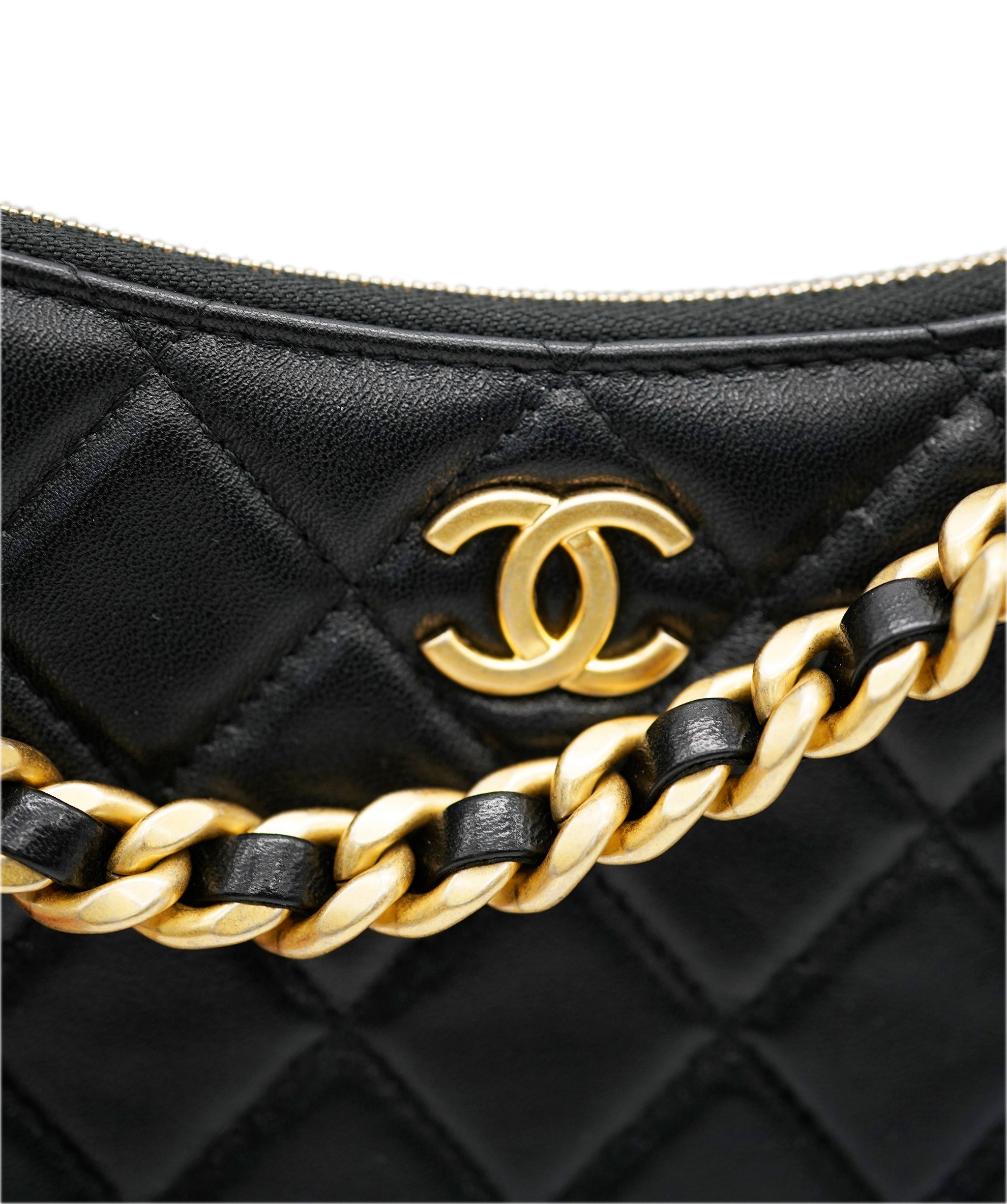 Chanel Black Mini Crossbody Chain Bag - REC1729