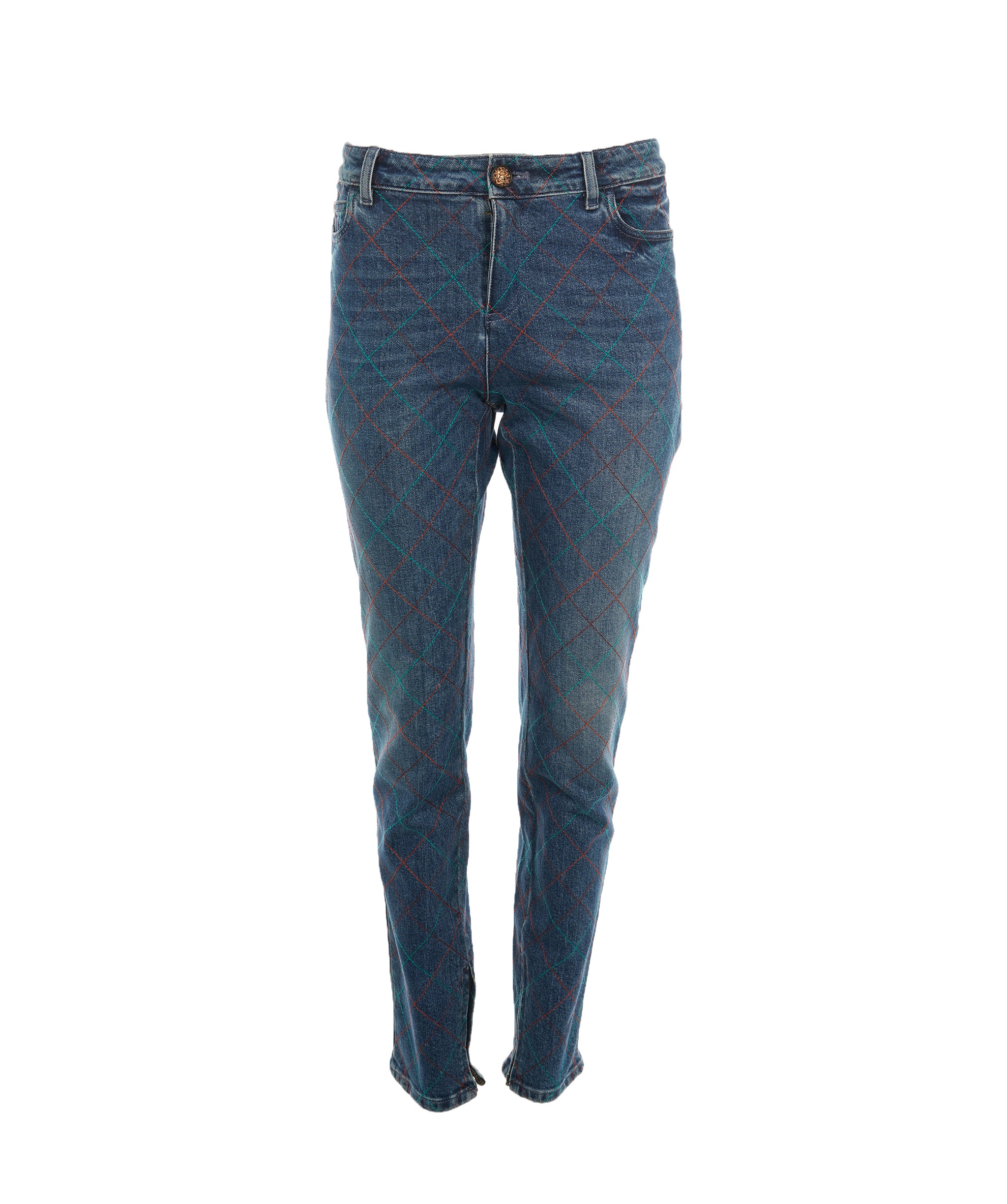 Chanel blue straight jeans  - AJC0772