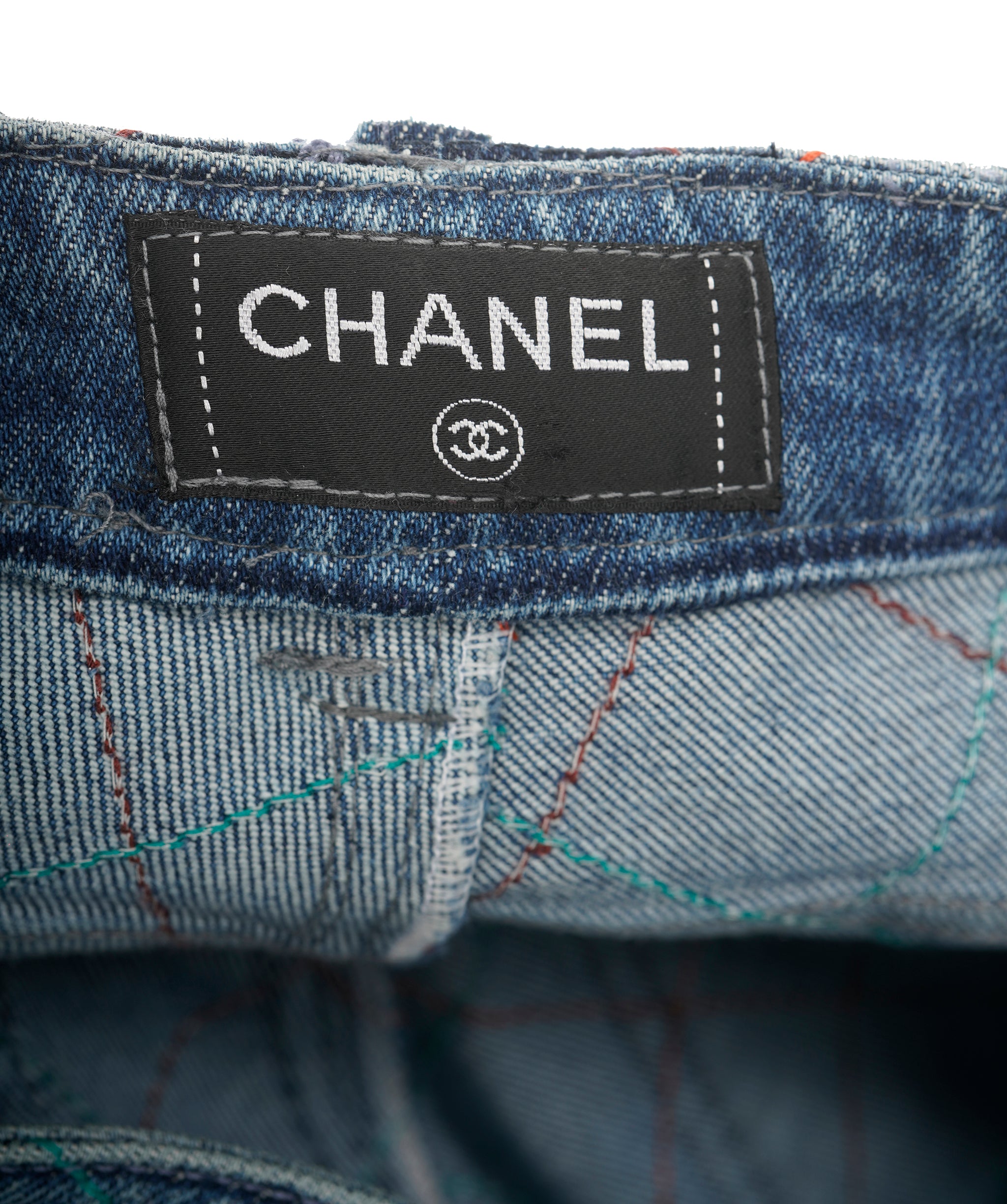 Chanel blue straight jeans  - AJC0772