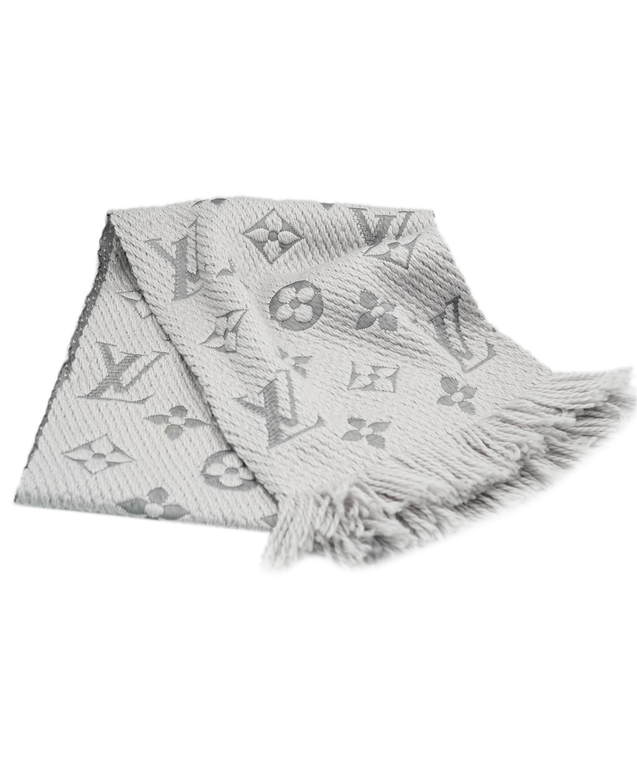 Louis Vuitton Grey Monogram Scarf  AGC1726