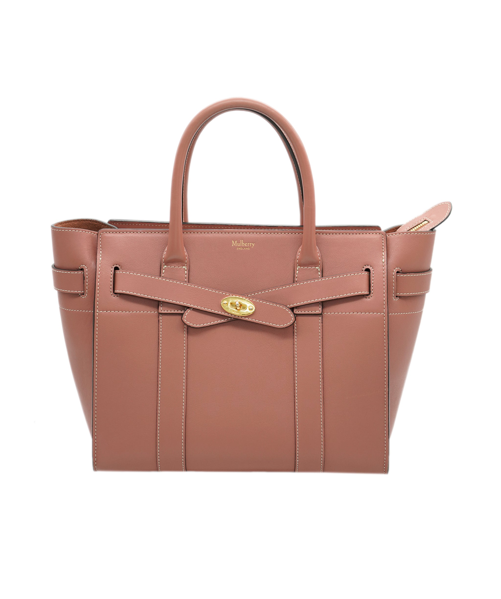 Mulberry dusty rose pink tote - AJC0779