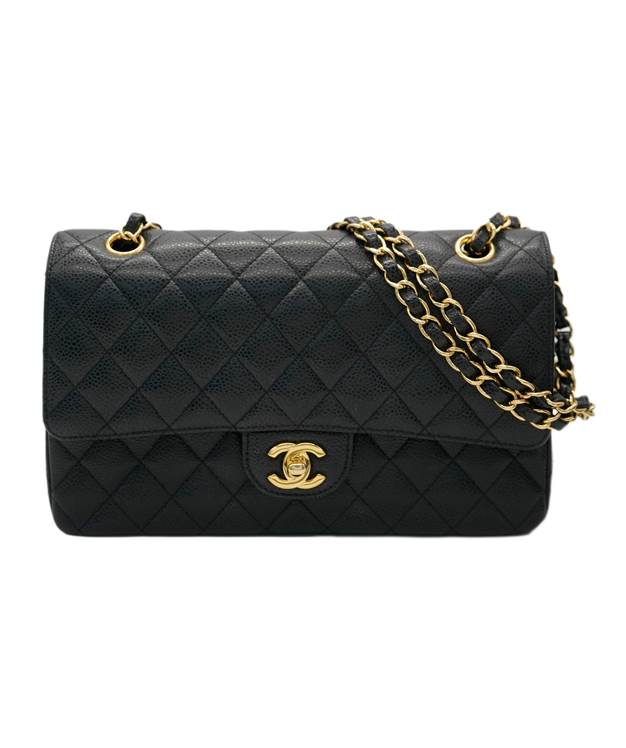 Chanel Classic Flap Medium Caviar with GHW  ALL0721