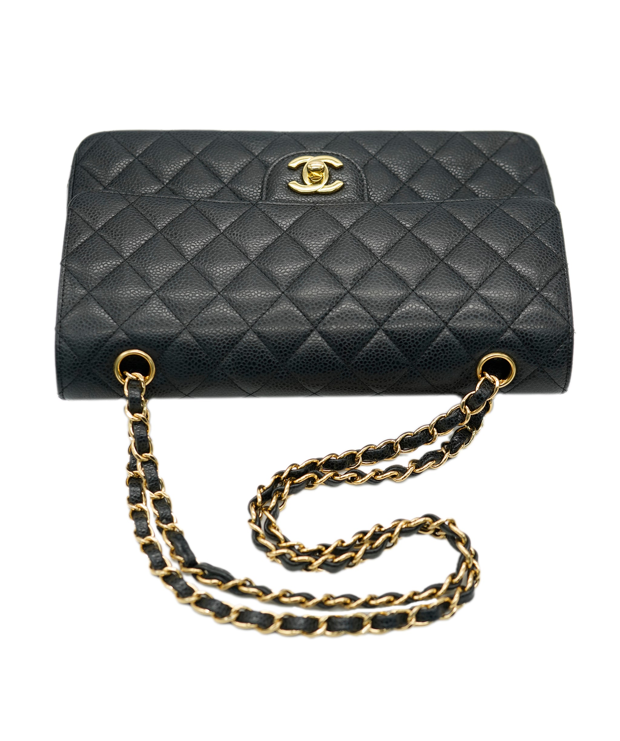 Chanel Classic Flap Medium Caviar with GHW  ALL0721