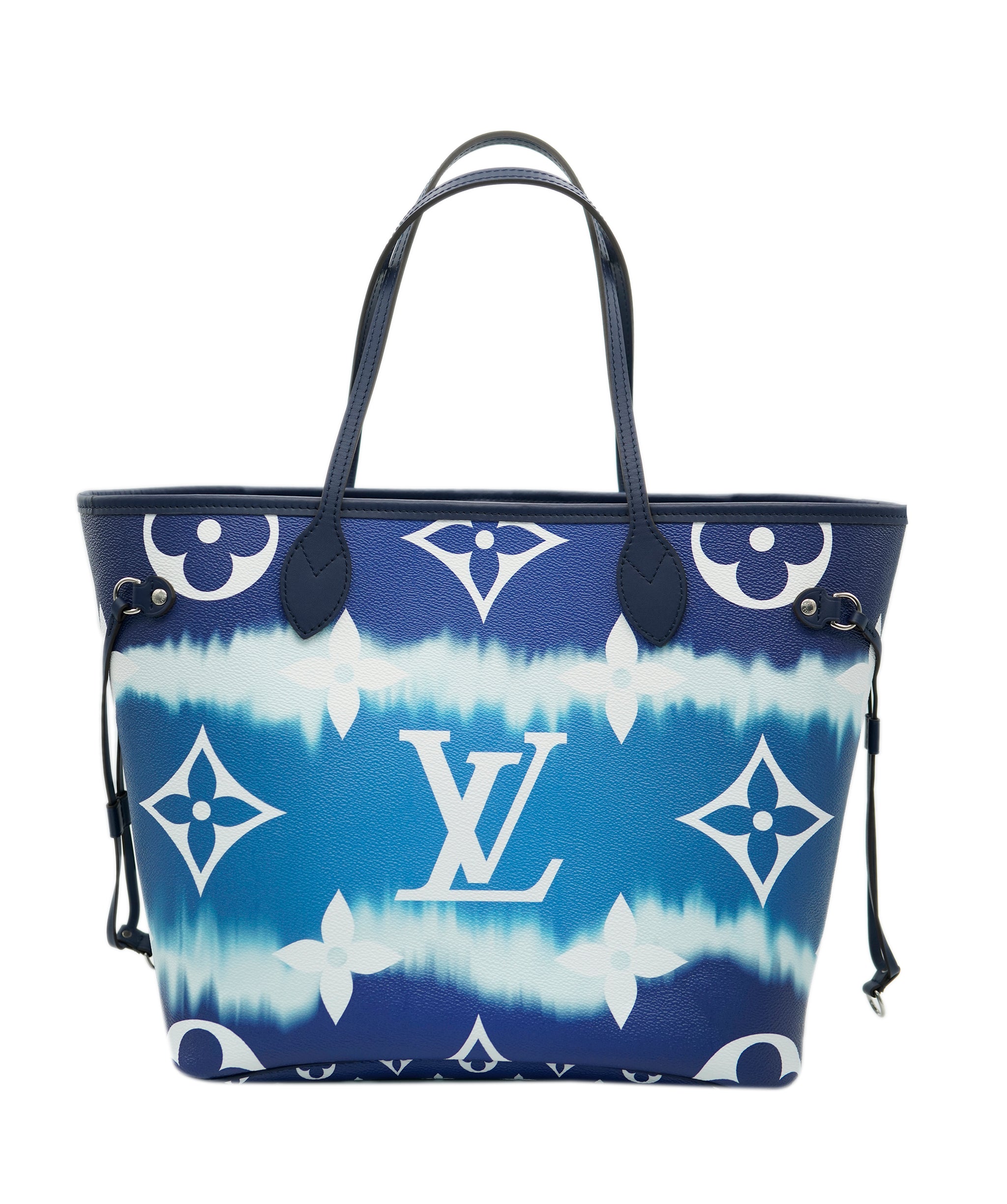 Louis Vuitton GM Blue Escale neverfull with SHW  - AJC0778