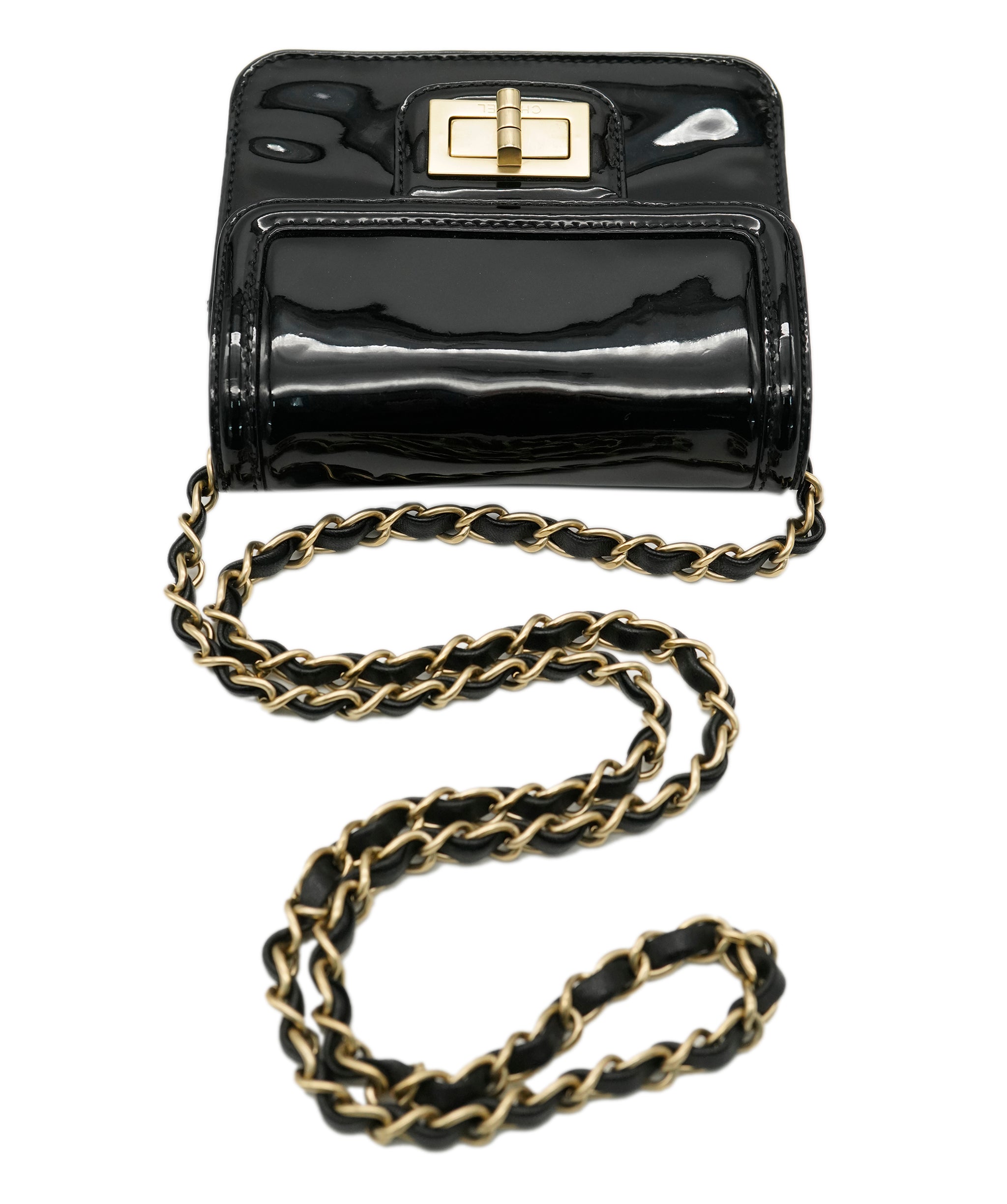 Chanel Mini Patent Re issue Crossbody  ALL0773