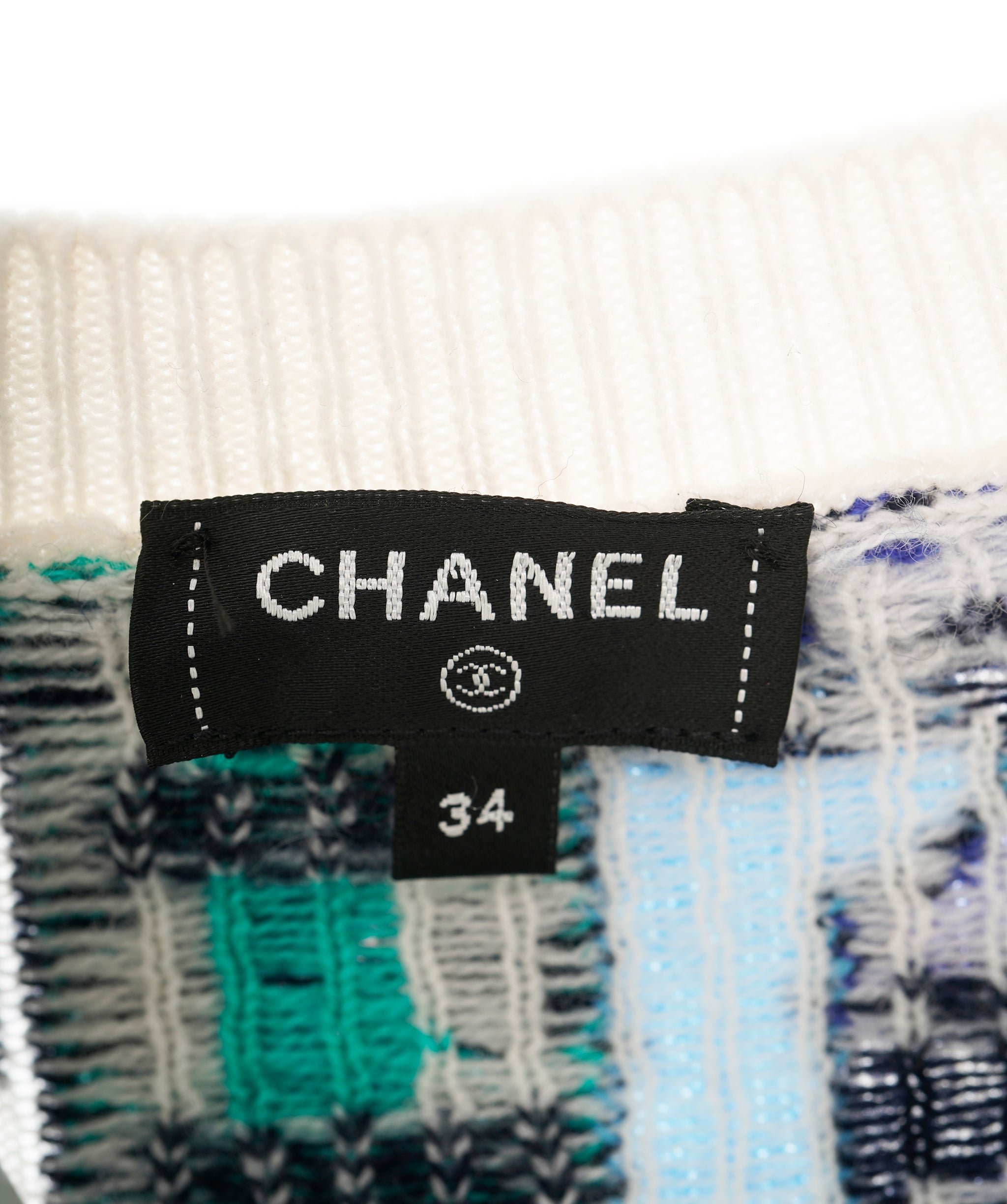 Chanel Rare Multicoloured CHANEL Logo Jumper  ALL0768