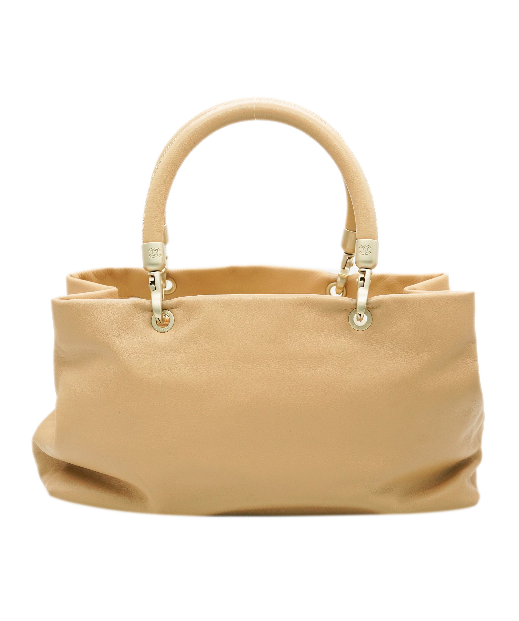 Chanel CC Beige Top Handle Tote - ALC1792