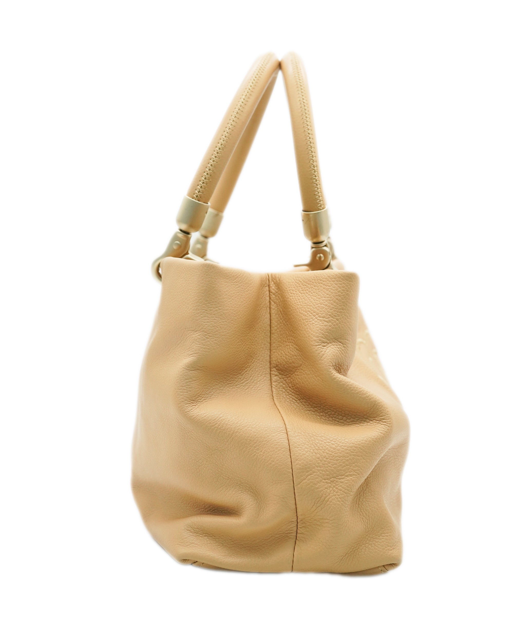 Chanel CC Beige Top Handle Tote - ALC1792