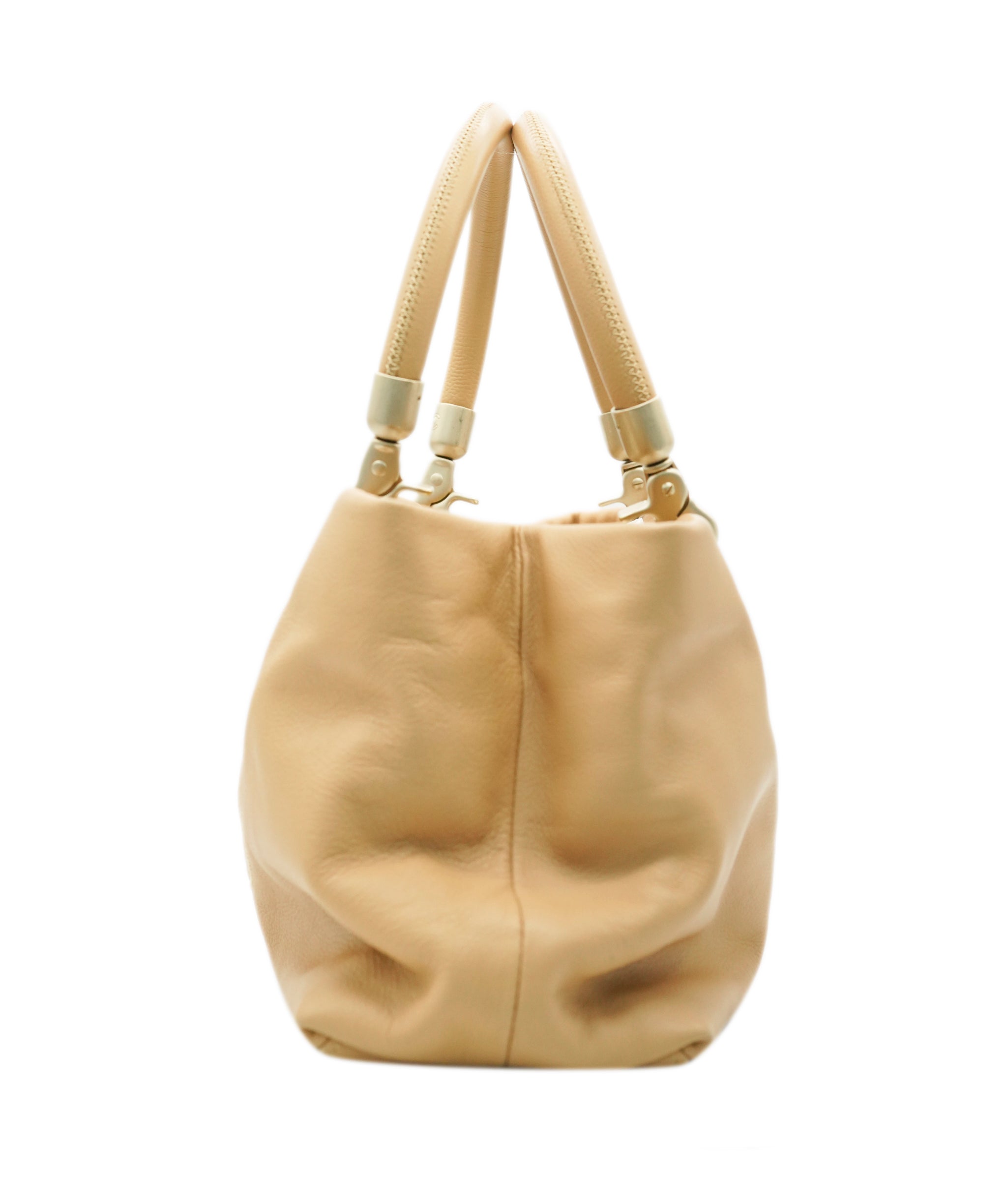 Chanel CC Beige Top Handle Tote - ALC1792