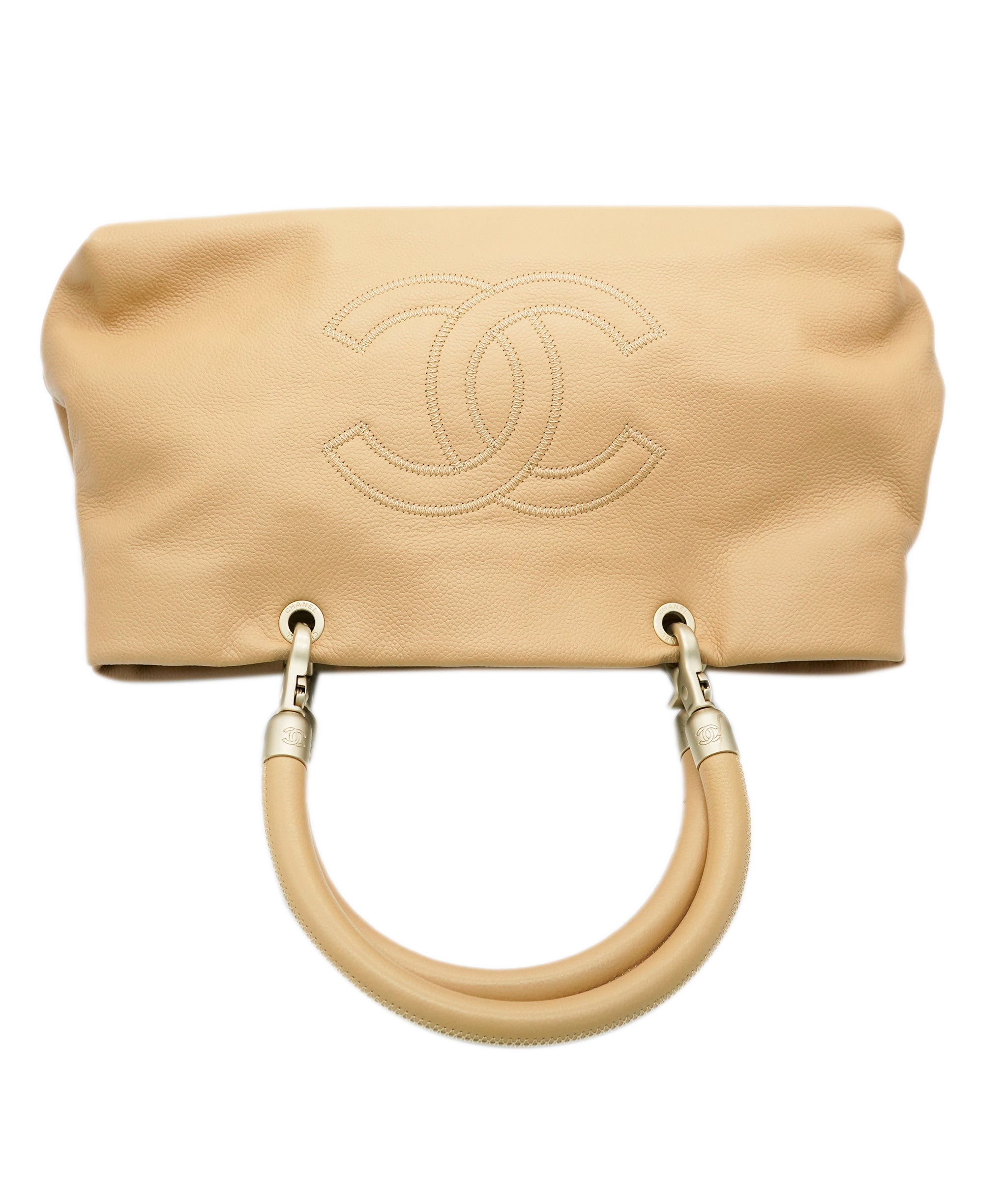 Chanel CC Beige Top Handle Tote - ALC1792