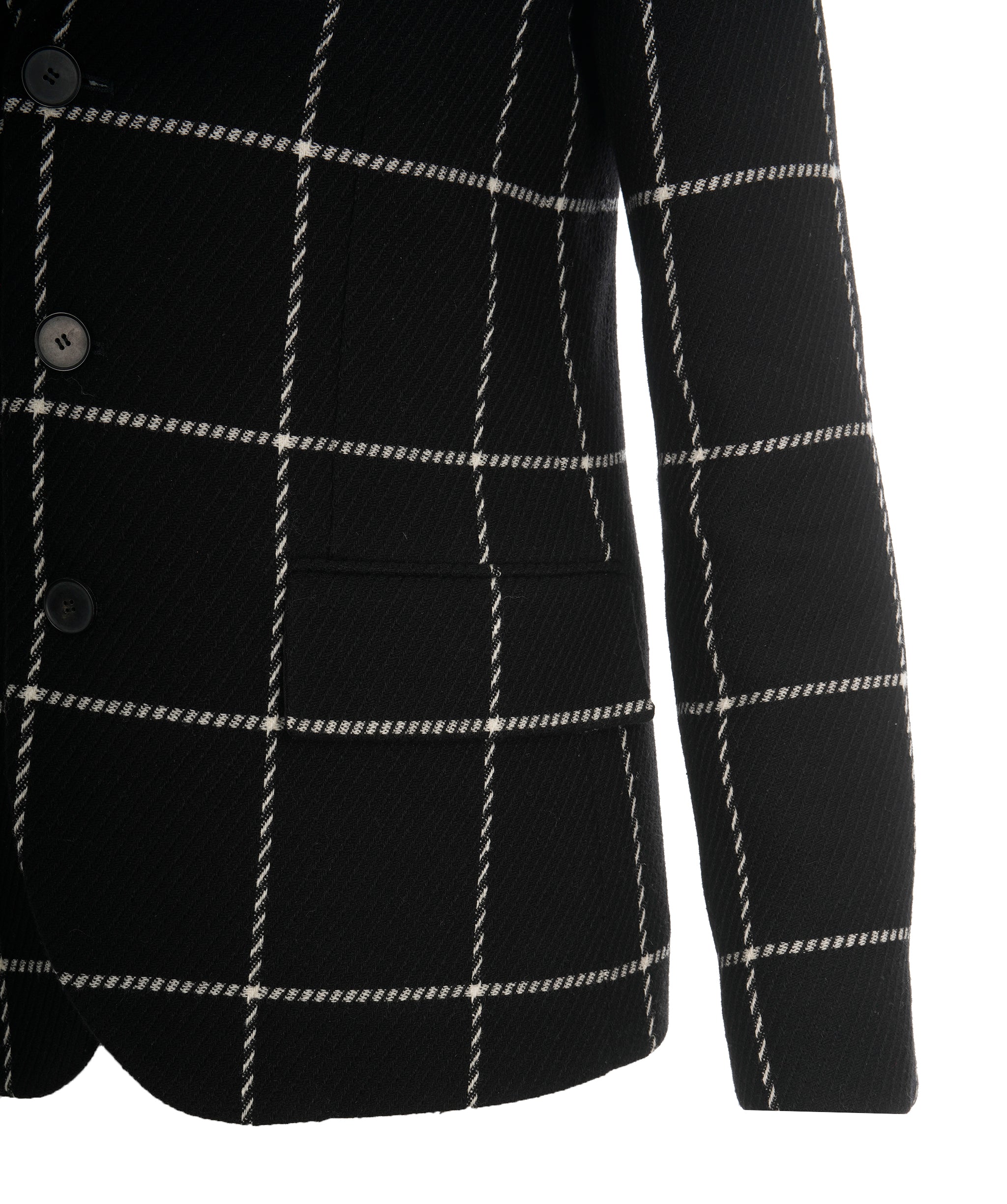 Christian Dior Black and White Wool Blazer ALC1808