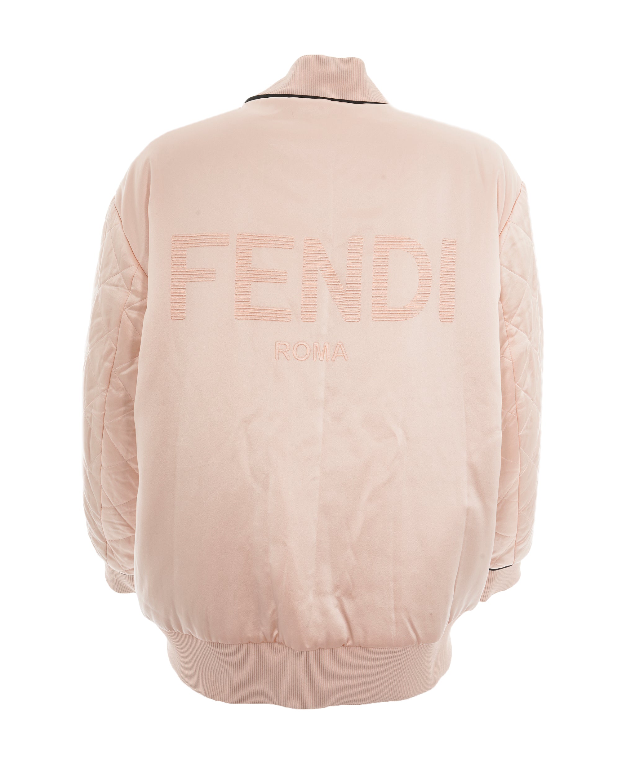 Fendi reversible silk bomber blue/ pink  AVC2133