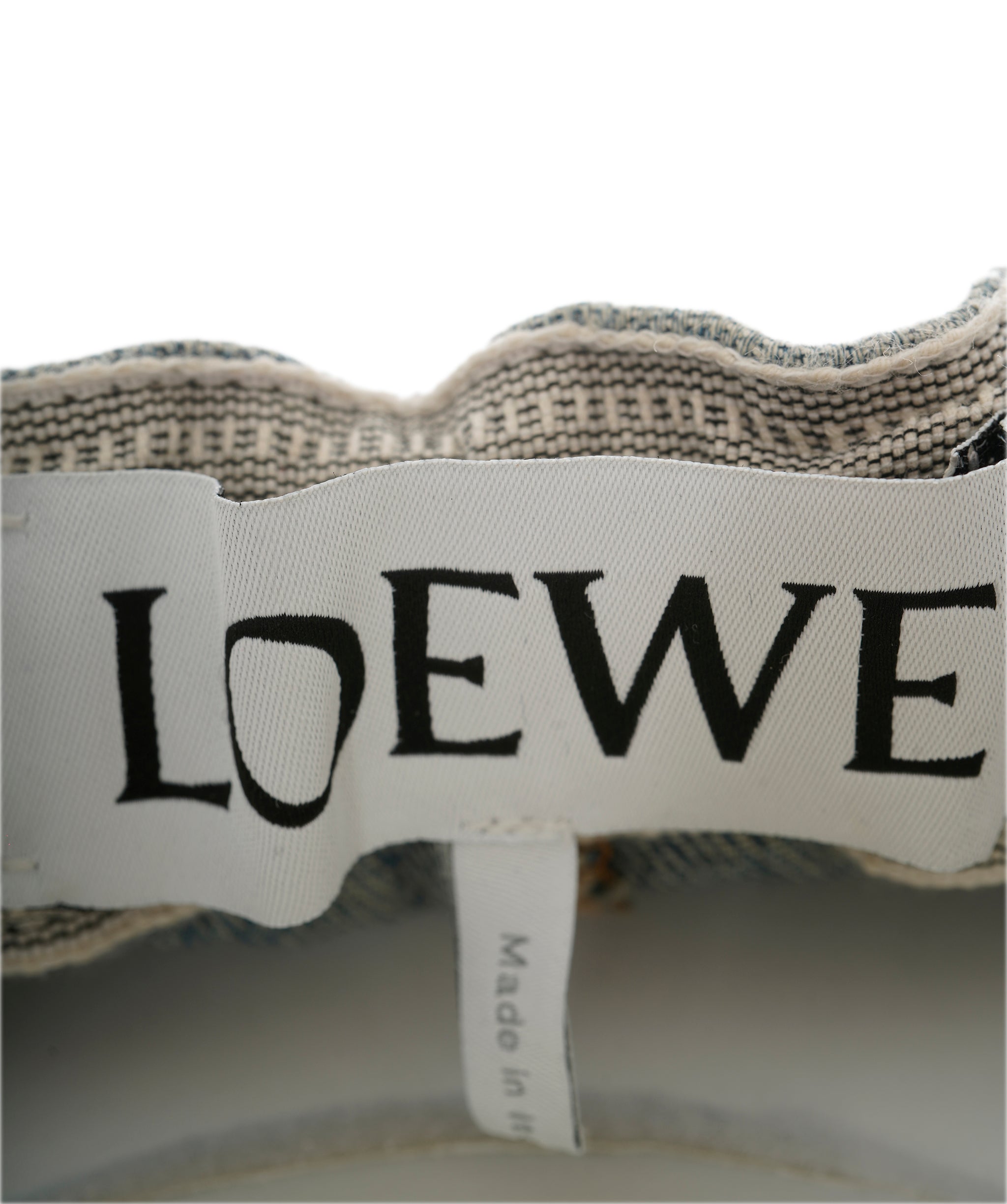 Loewe Light Blue Straight Jeans With tie waist ALL0812