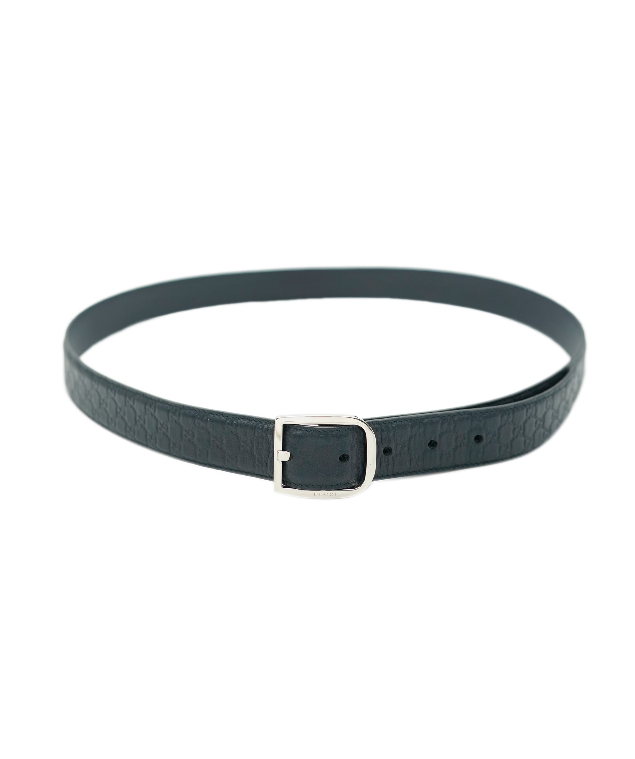 Gucci Black GG belt 100cm  ALL0777