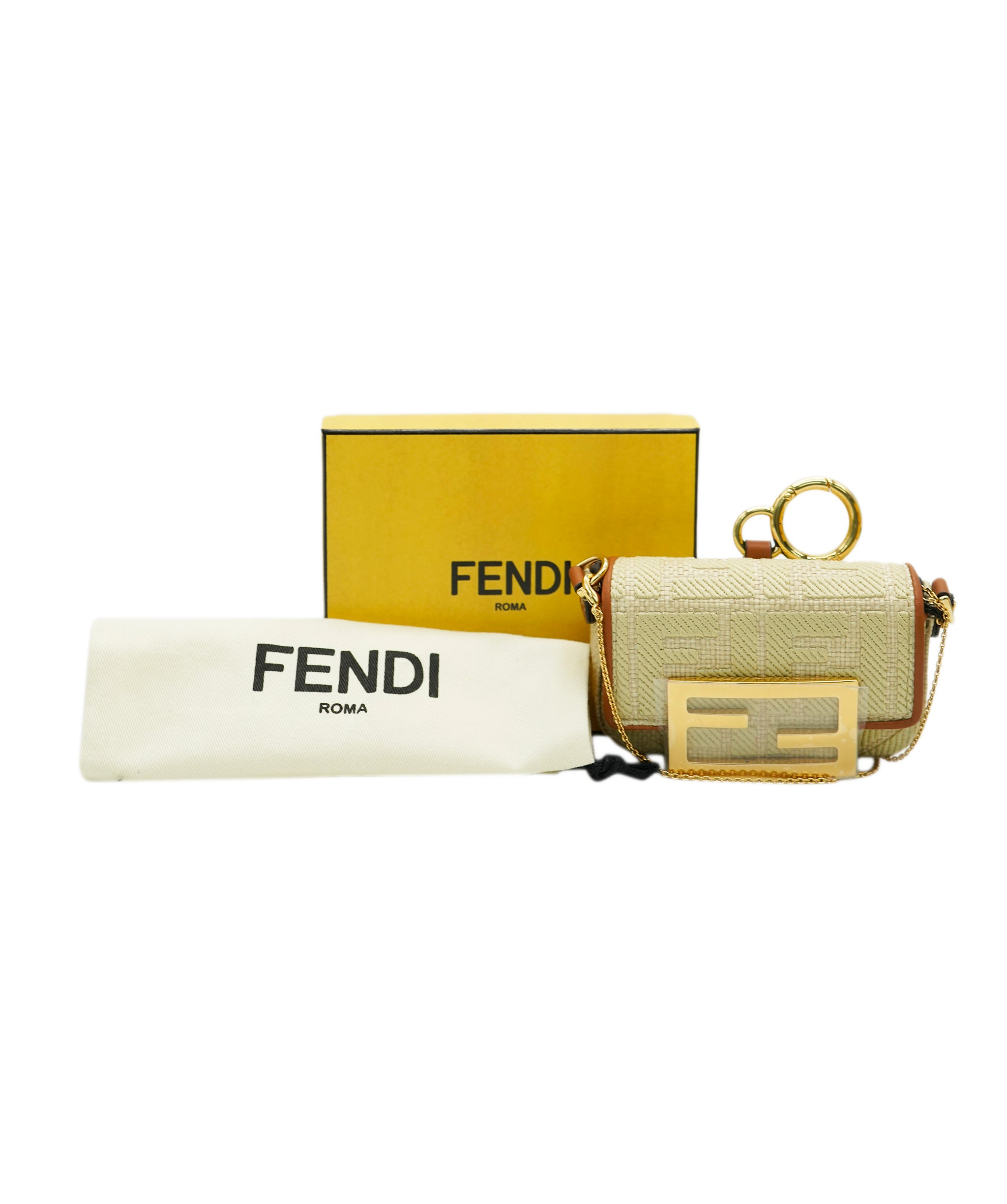 Fendi Micro Canvas FF Baguette BNIB ALL0806