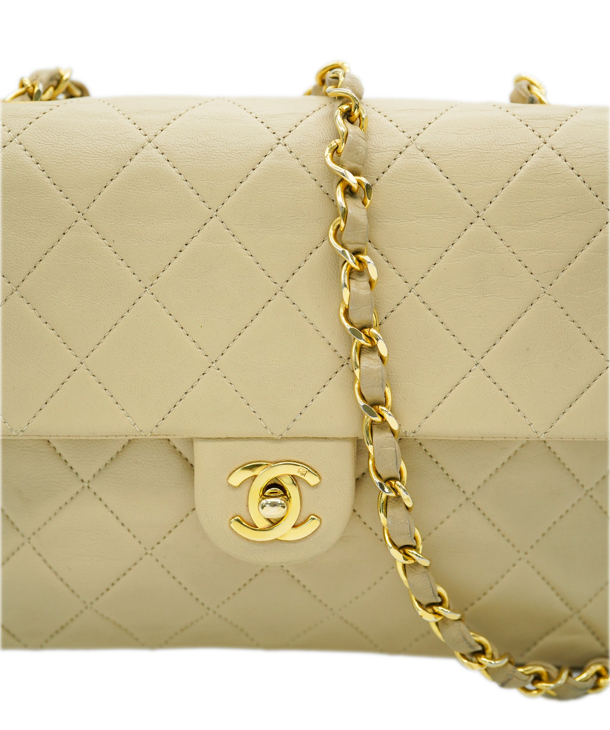 Chanel Vintage Mini Square Lambskin Crossbody  ALC1807