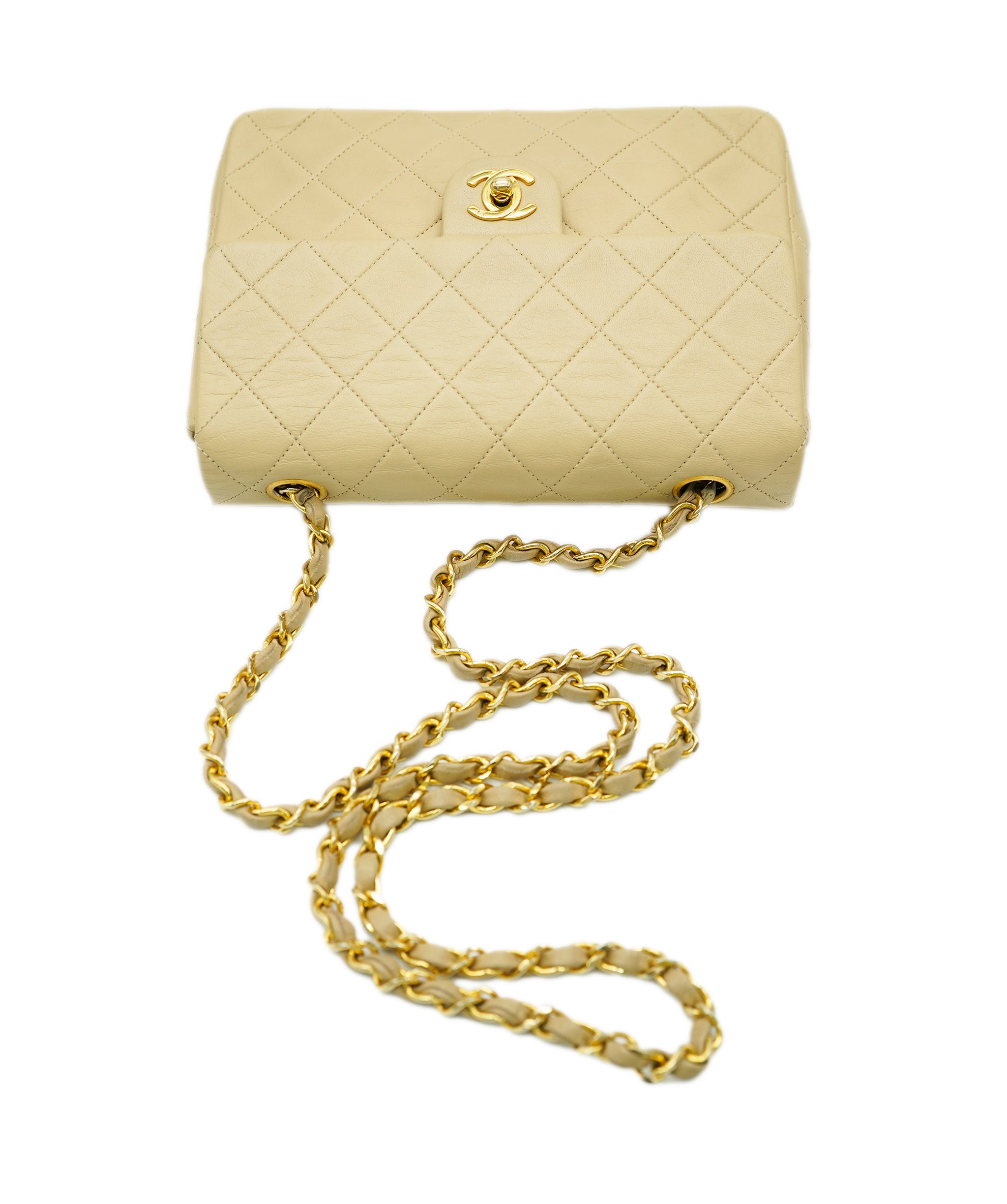 Chanel Vintage Mini Square Lambskin Crossbody  ALC1807