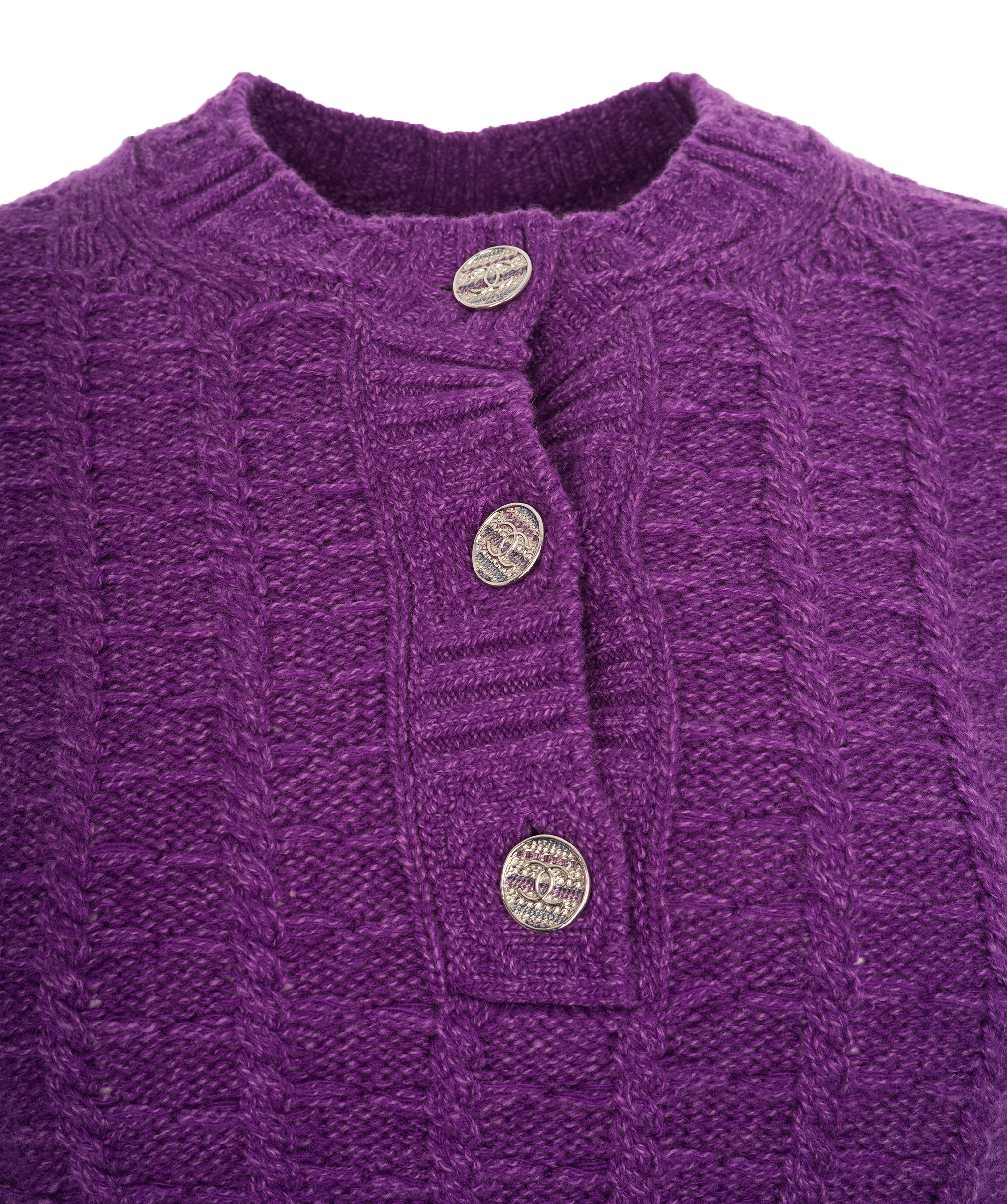 Chanel 23 Purple Sweater  ALC1597