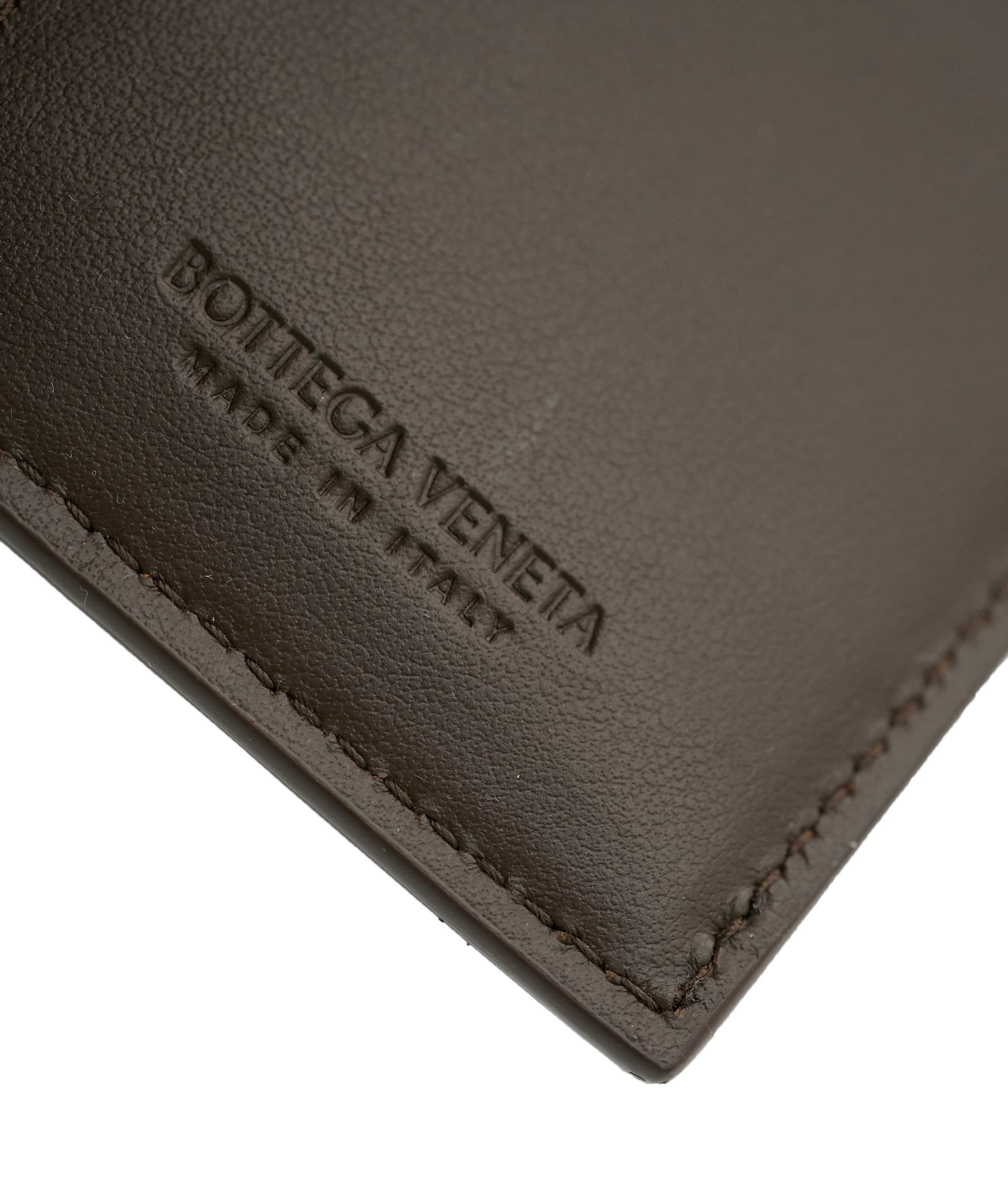 Bottega chocolate brown wallet with GHW  AJL0205