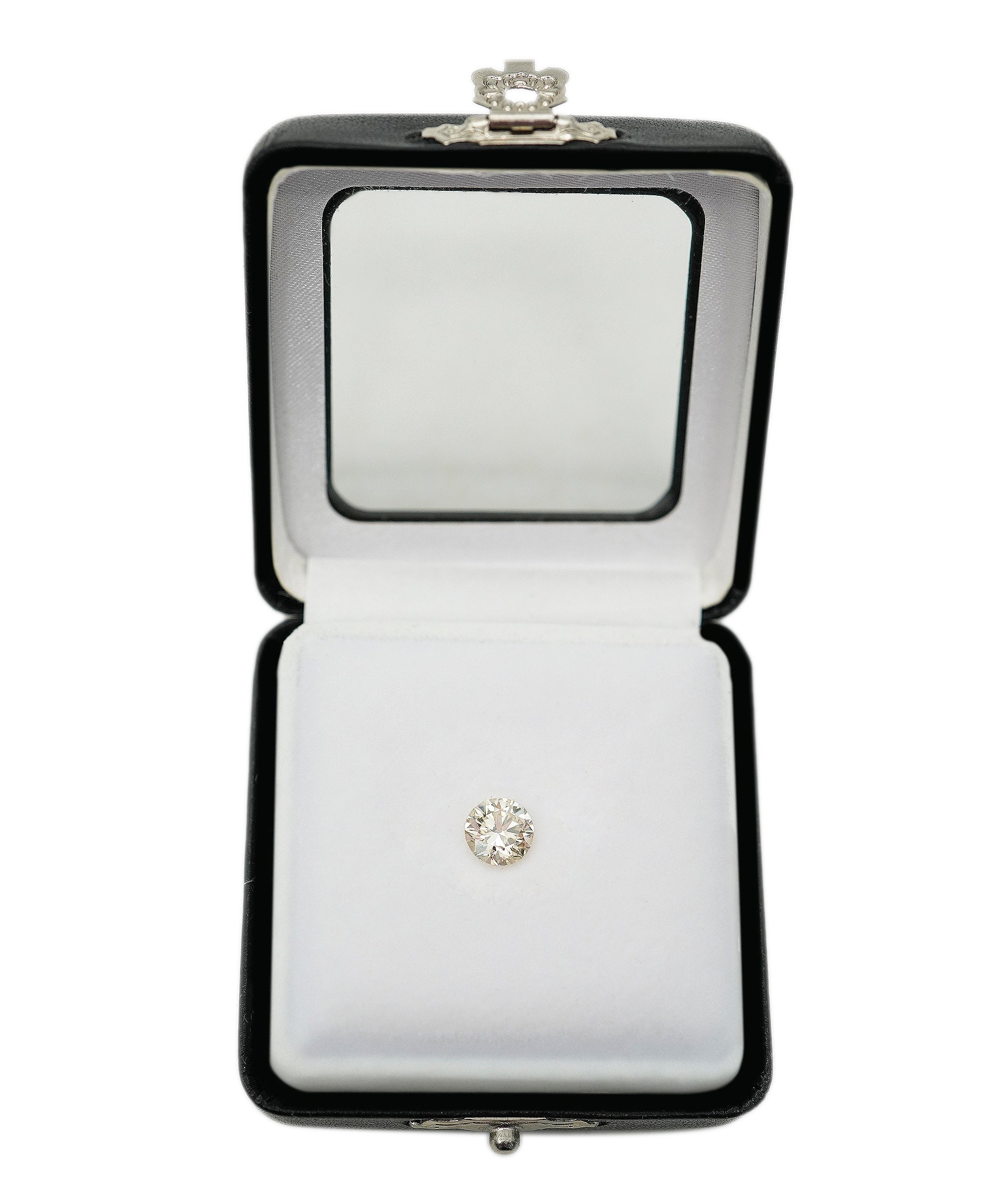 1.6 ct CHAMPAGNE ROUND SHAPE DIAMOND ANC-S33-12